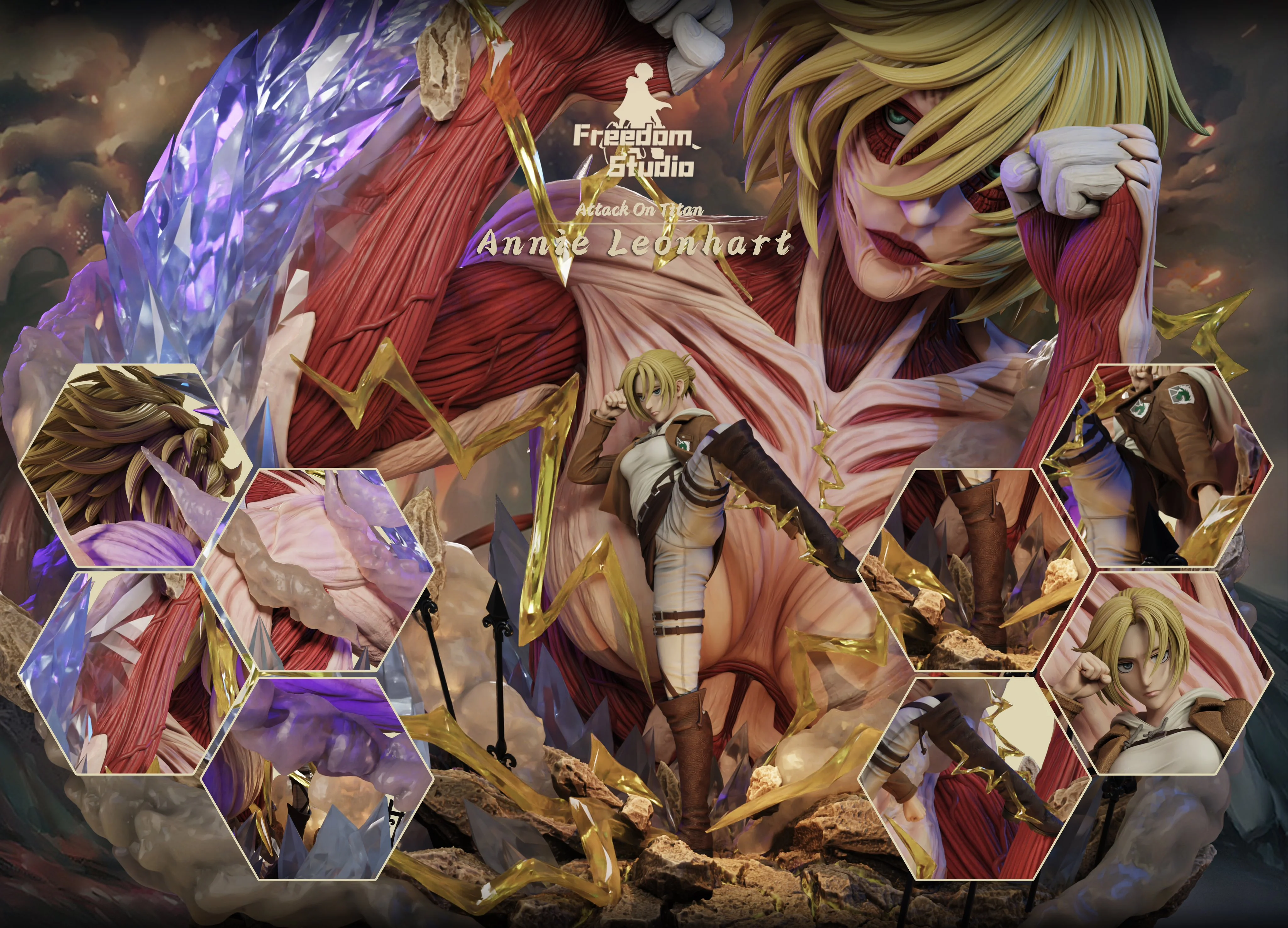 Attack on Titan - Annie Leonhart | 1:6 Resin Statue | von Freedom Studio - Image 7