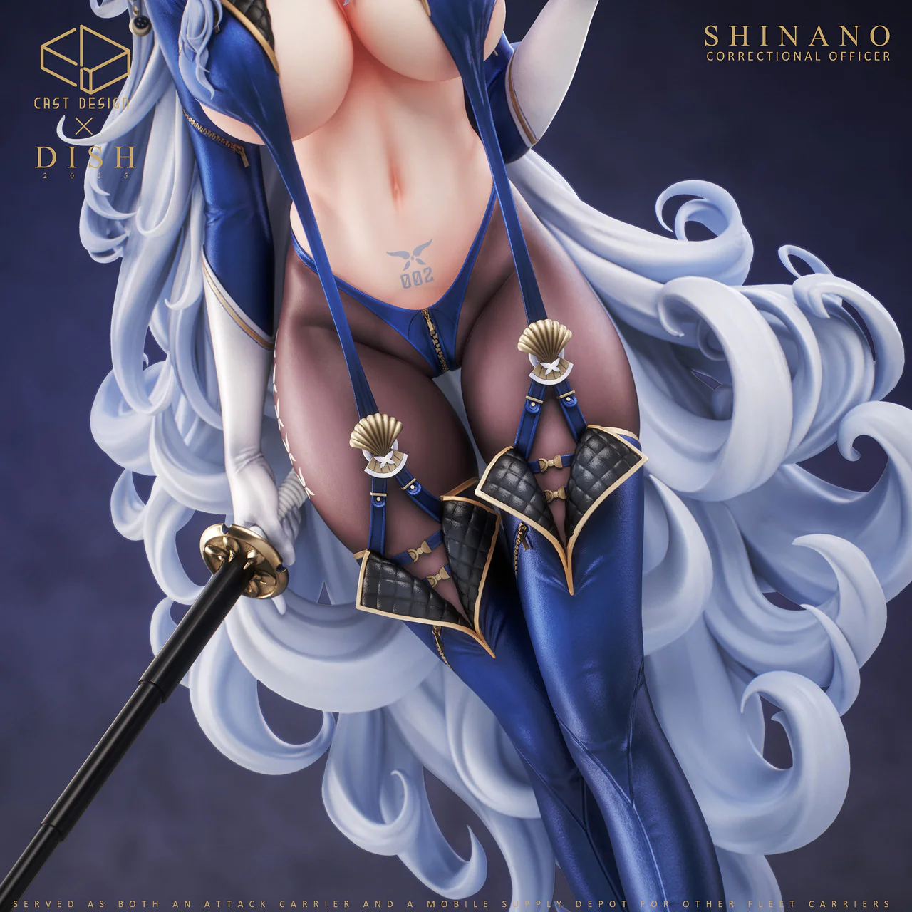 Azur Lane - Shinano | 1:6/1:4 Resin Statue | by Cast Design Studio X Dish Studio - Image 5