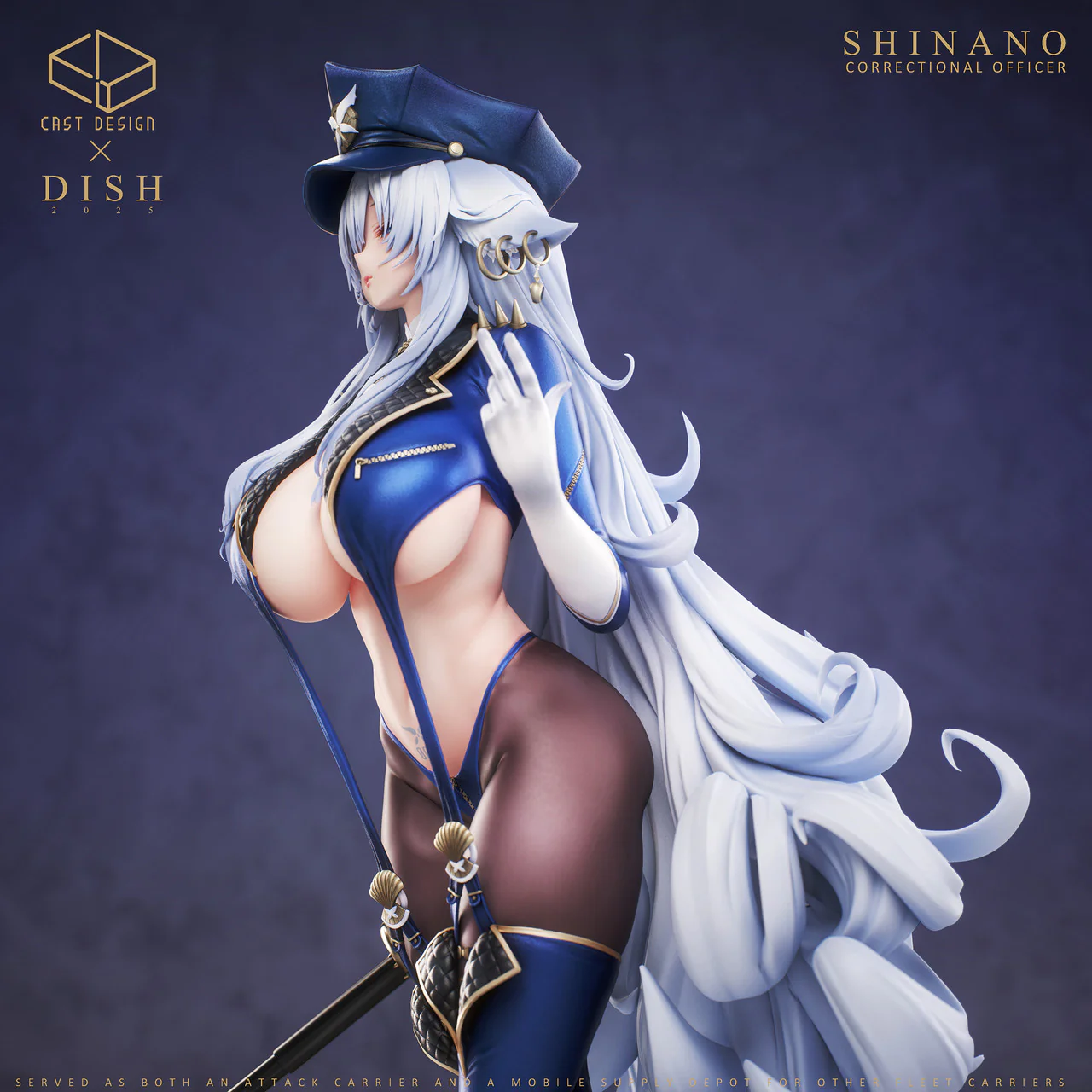 Azur Lane - Shinano | 1:6/1:4 Resin Statue | by Cast Design Studio X Dish Studio - Image 6