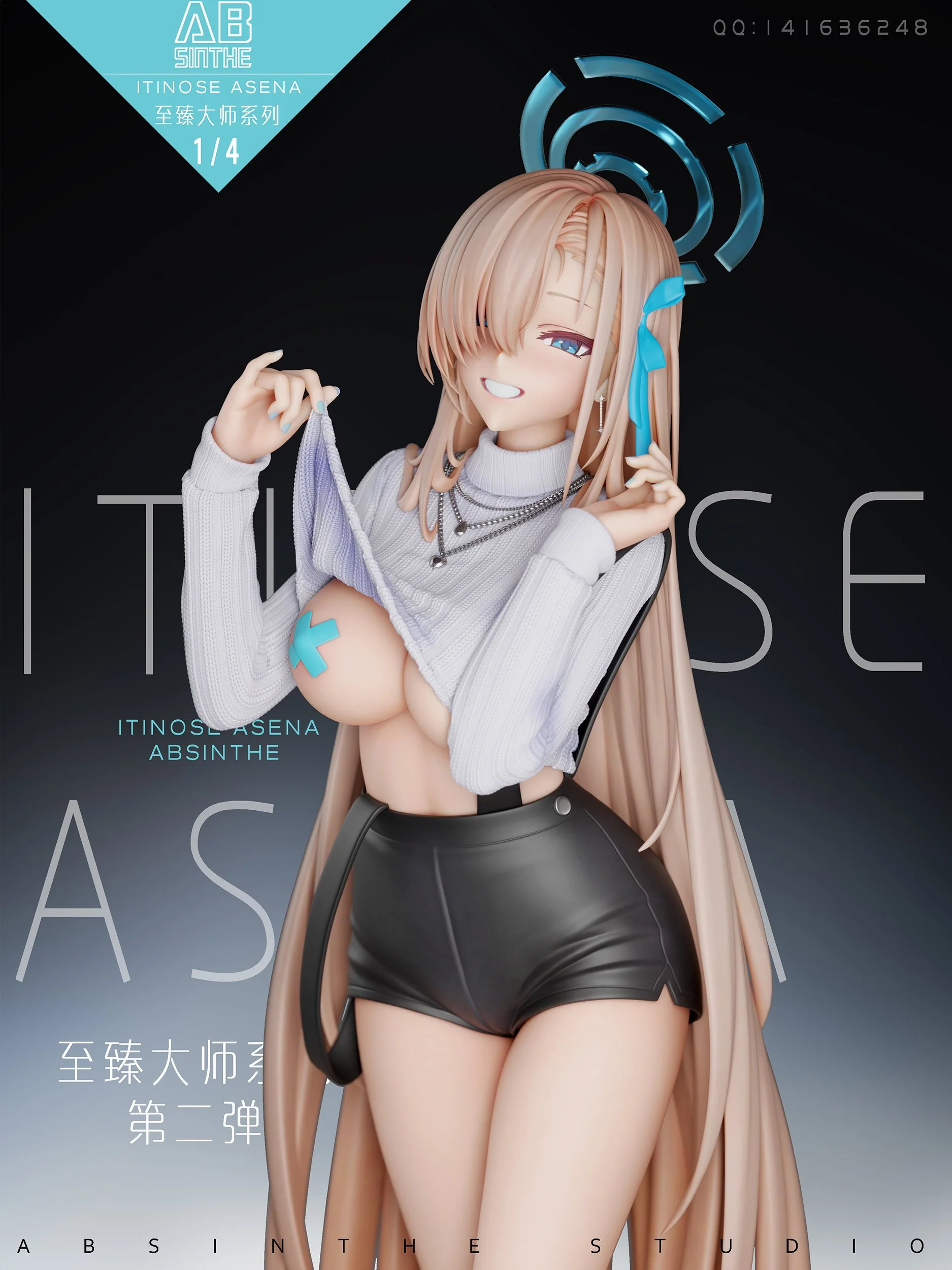 Blue Archive - Ichinose Asuna | 1:4 Resin Statue | von ABsinthe Studio - Image 7