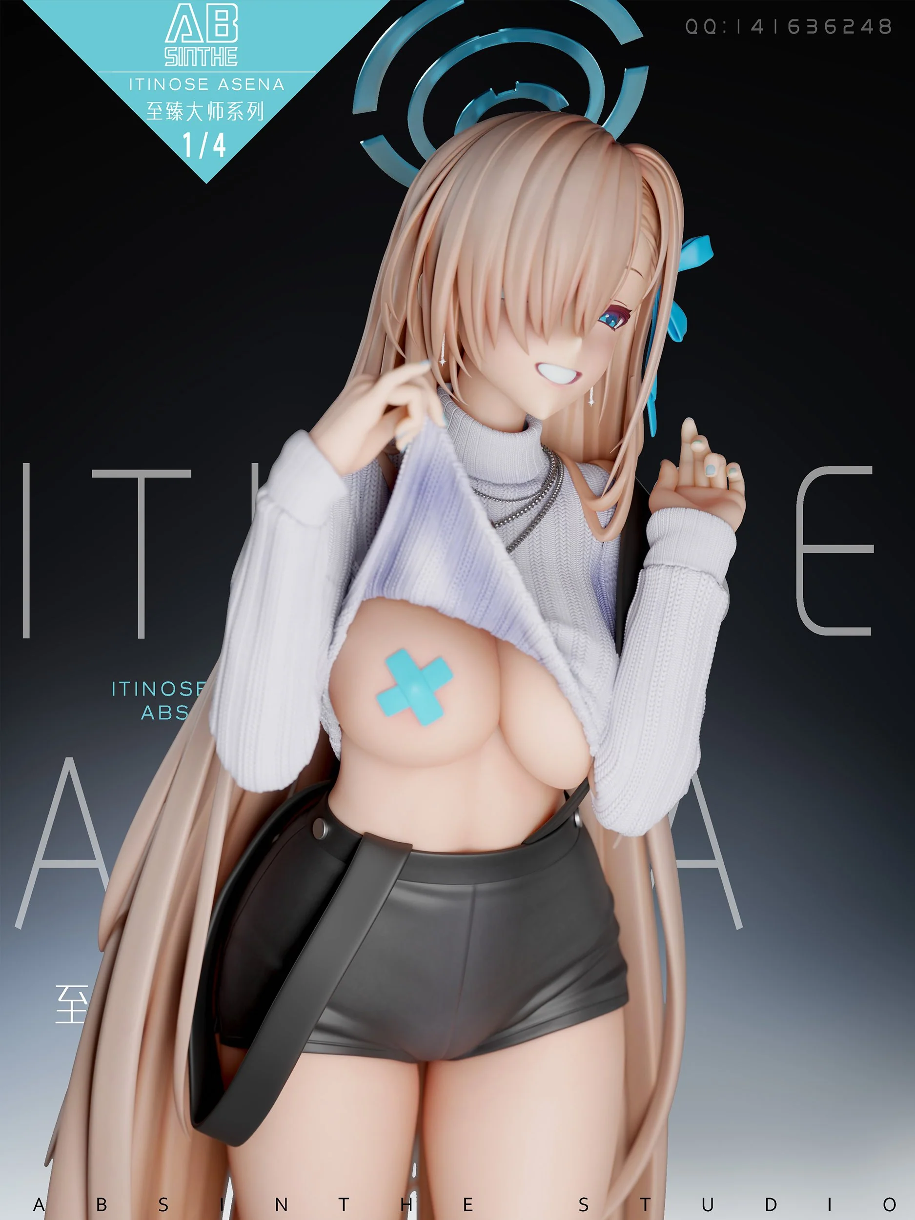 Blue Archive - Ichinose Asuna | 1:4 Resin Statue | von ABsinthe Studio - Image 8