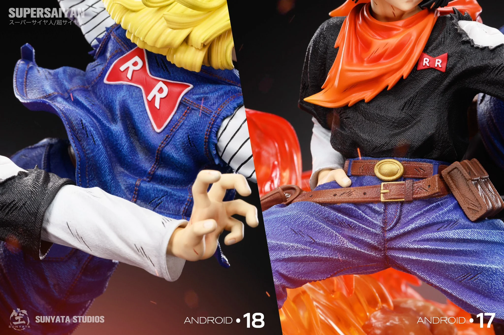 Dragon Ball - Android 17 & 18 | 1:6 Resin Statue | von Sunyata Studio - Image 9