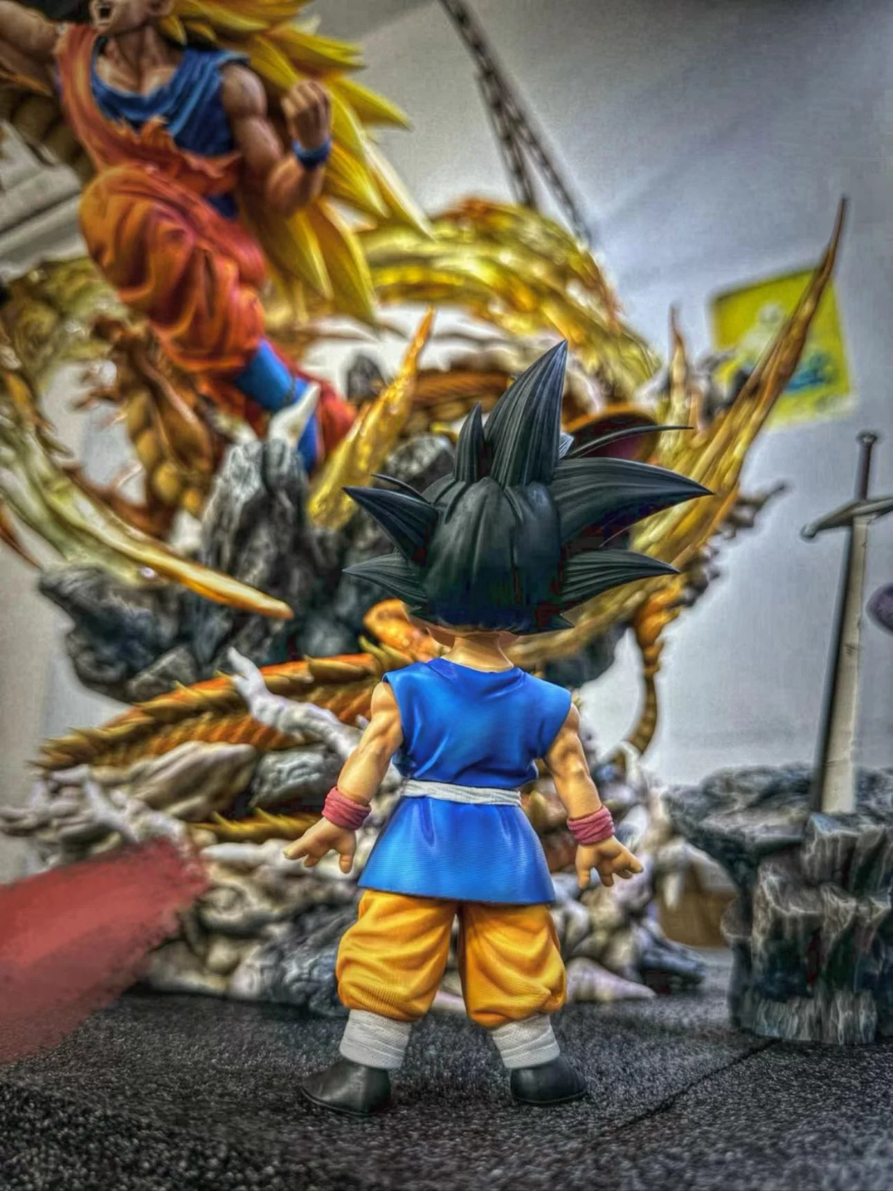 Dragon Ball - Son Goku SSJ3 | 1:4 Resin Statue | von DIM Studio - Image 3