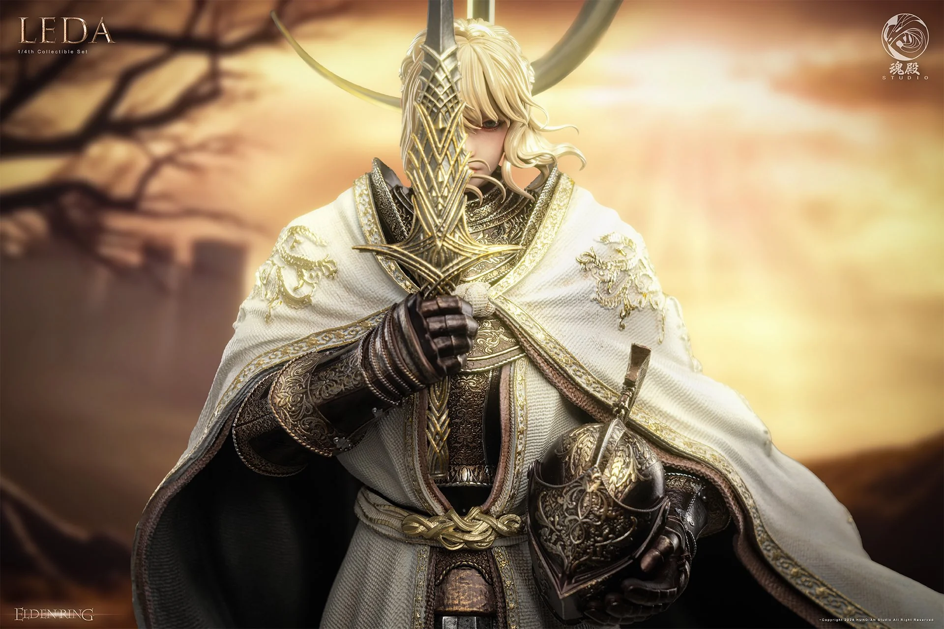 Elden Ring - Needle Knight Leda | 1:4 Resin Statue | von HunDian Studio - Image 8