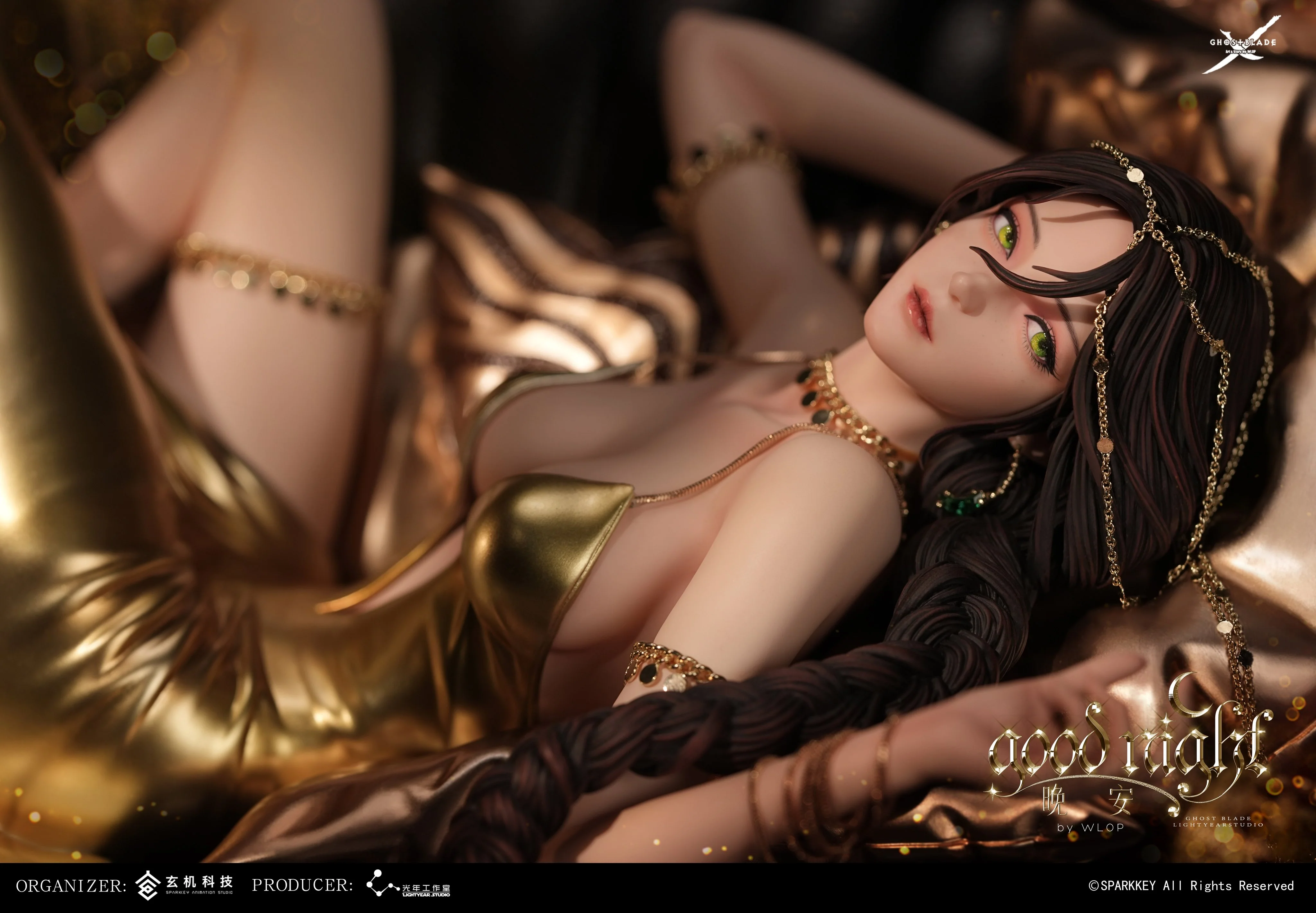 GhostBlade - Princess Aeolian | 1:4 Resin Statue | von Light Year Studio x WLOP - Image 9
