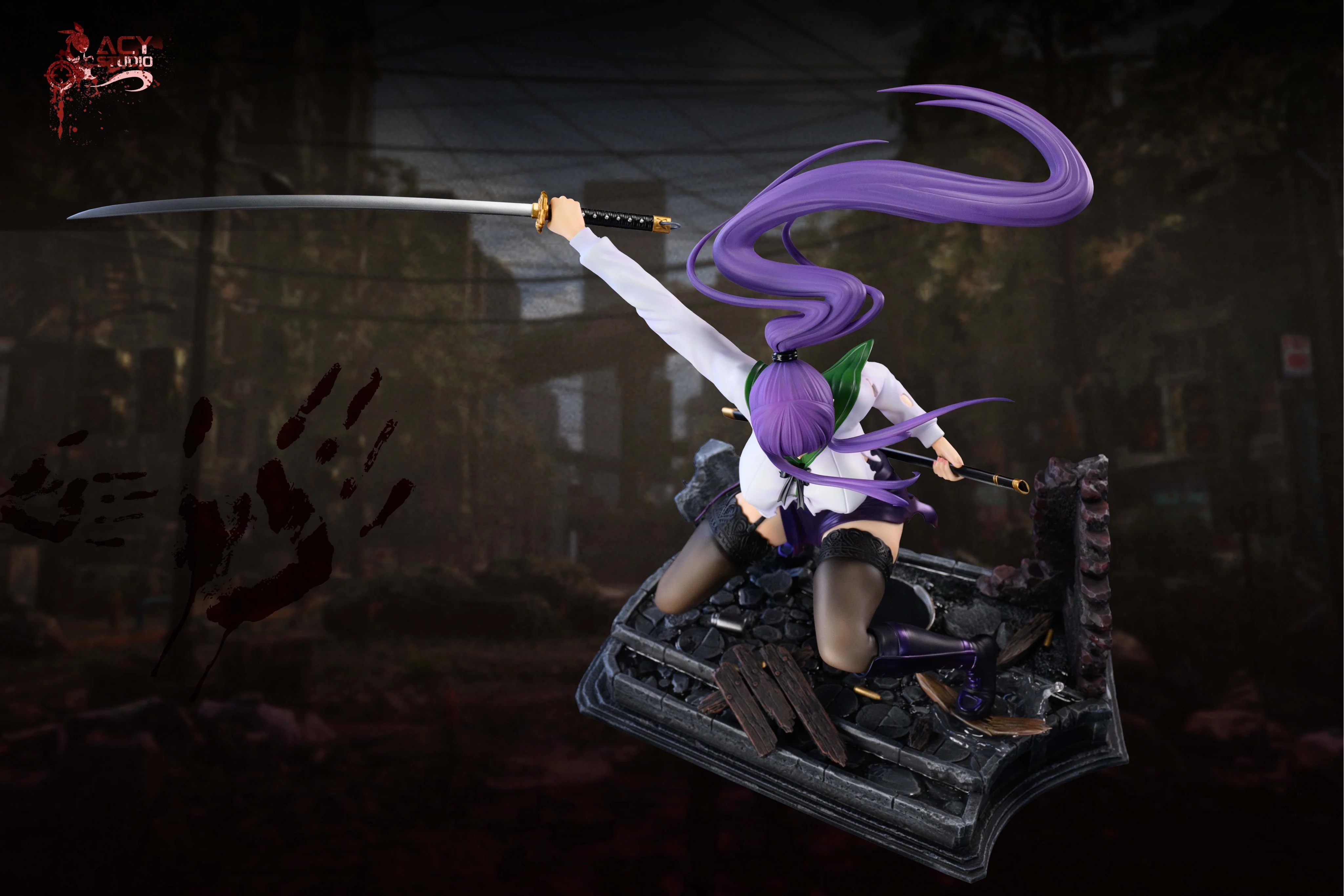 Highschool of the Dead - Busujima Saeko | 1:4 Resin Statue | von Acy Studio - Image 4