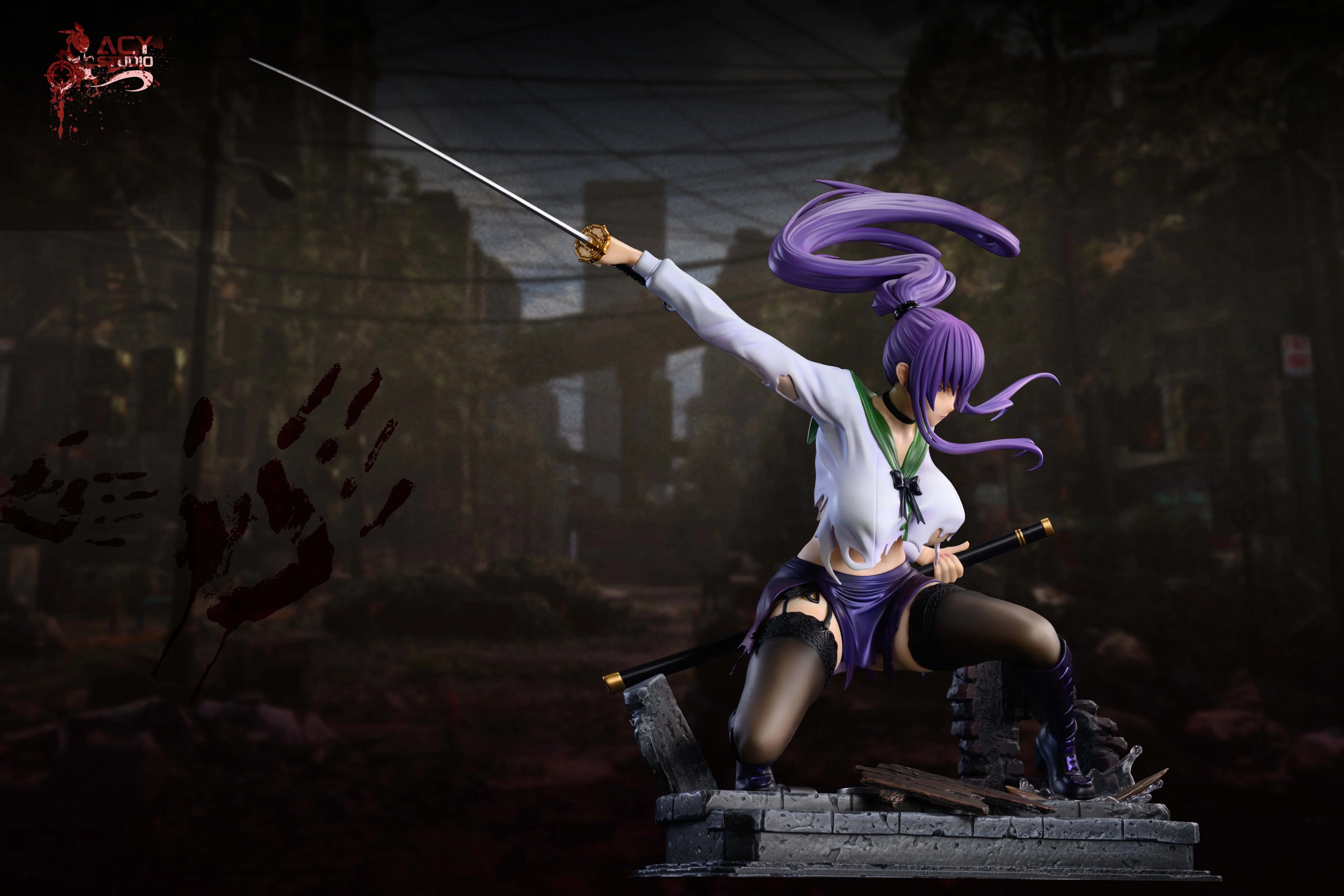Highschool of the Dead - Busujima Saeko | 1:4 Resin Statue | von Acy Studio - Image 8