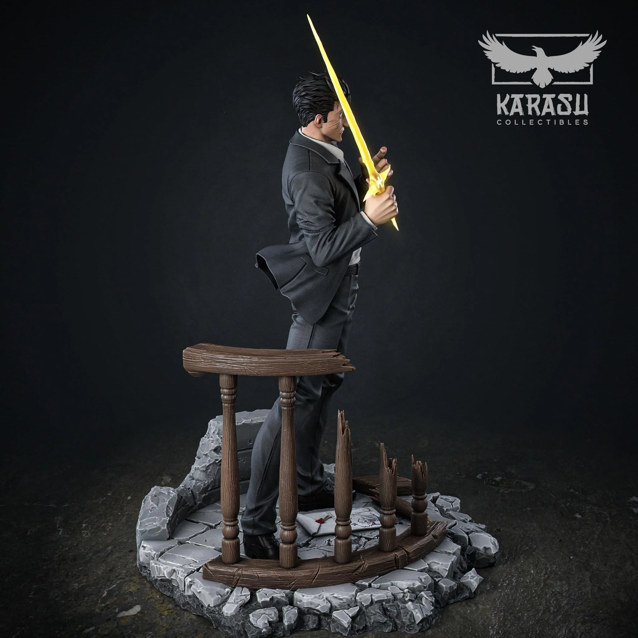 Jujutsu Kaisen - Hiromi Higuruma | 1:6 Resin Statue | von Karasu Collectibles - Image 4
