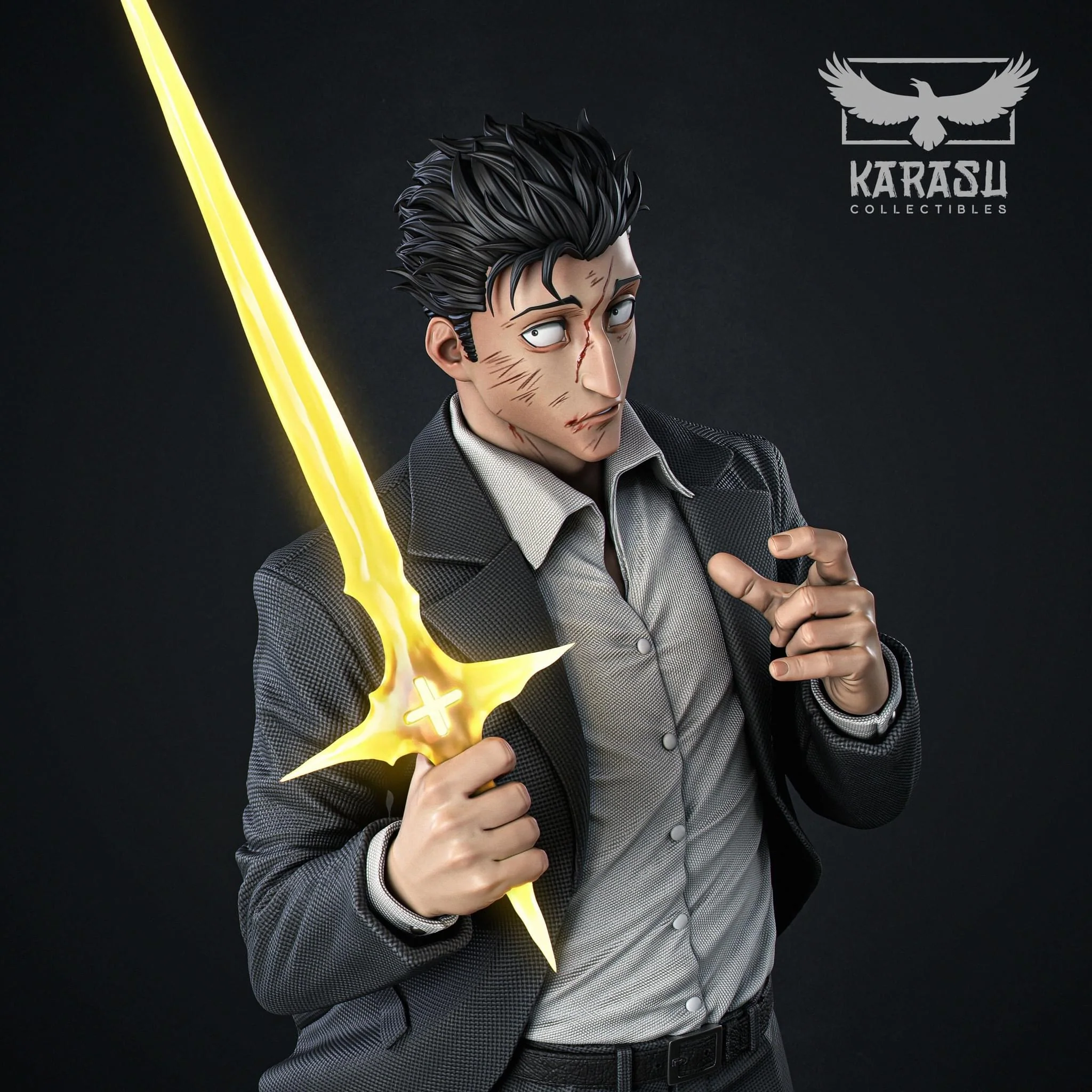 Jujutsu Kaisen - Hiromi Higuruma | 1:6 Resin Statue | von Karasu Collectibles - Image 6