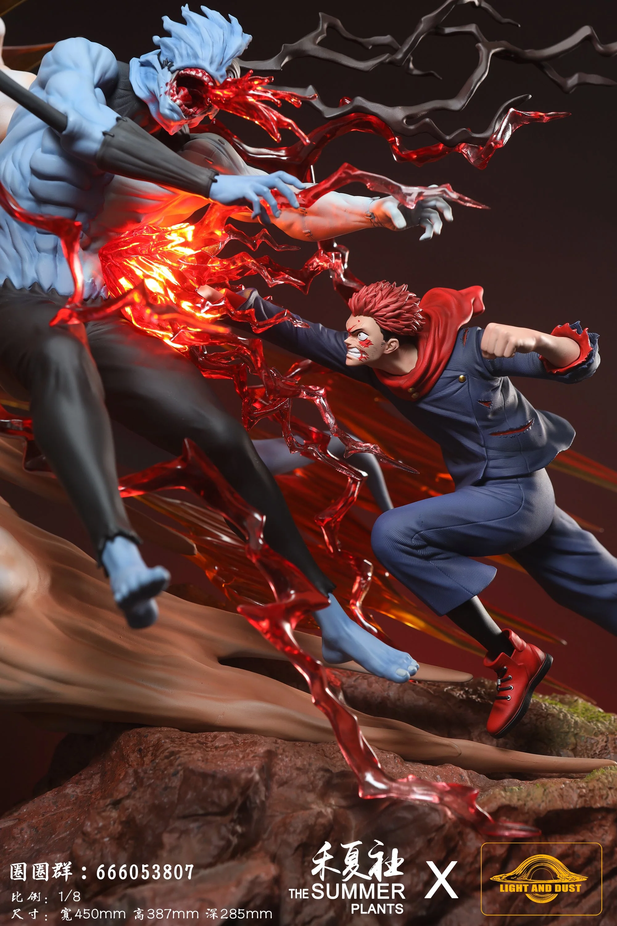 Jujutsu Kaisen - Itadori Yuji vs. Mahito | 1:8 Resin Statue | von Light and Dust Studio - Image 6