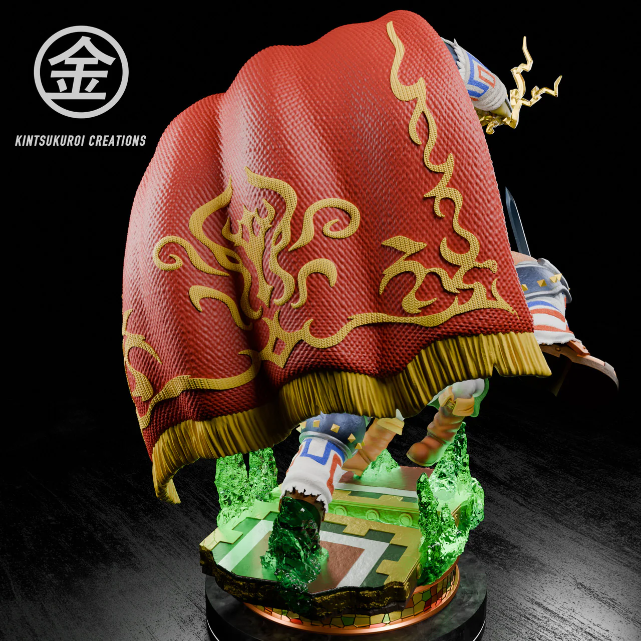 Legend of Zelda - Link vs. Ganondorf | 1:4 Resin Statue | von Kintsukuroi Creations Studio - Image 11