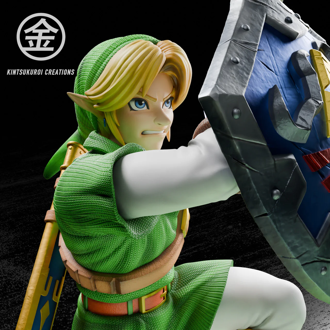Legend of Zelda - Link vs. Ganondorf | 1:4 Resin Statue | von Kintsukuroi Creations Studio - Image 3