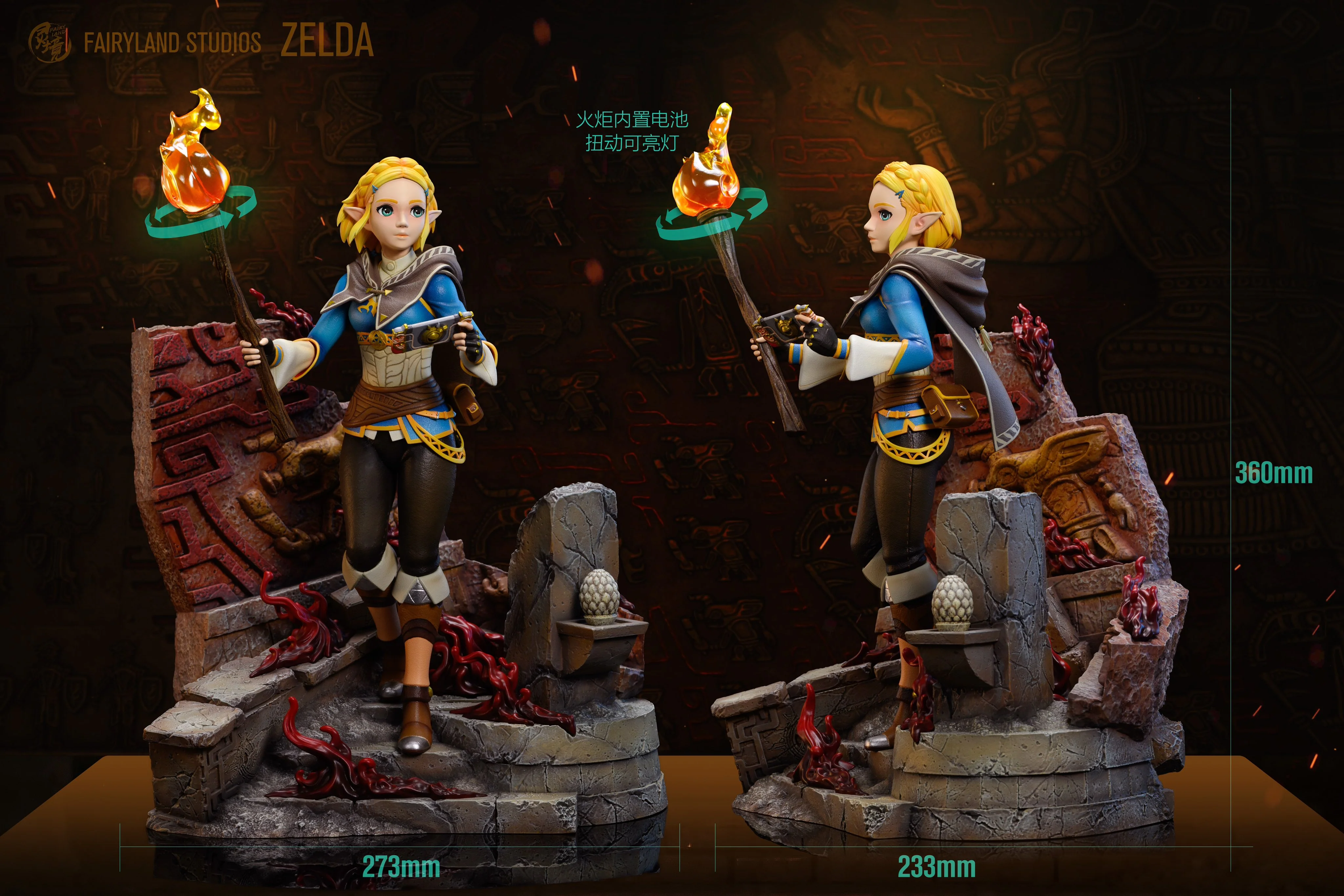 Legend of Zelda - Princess Zelda | 1:6 Resin Statue | von FairyLand Studios - Image 8