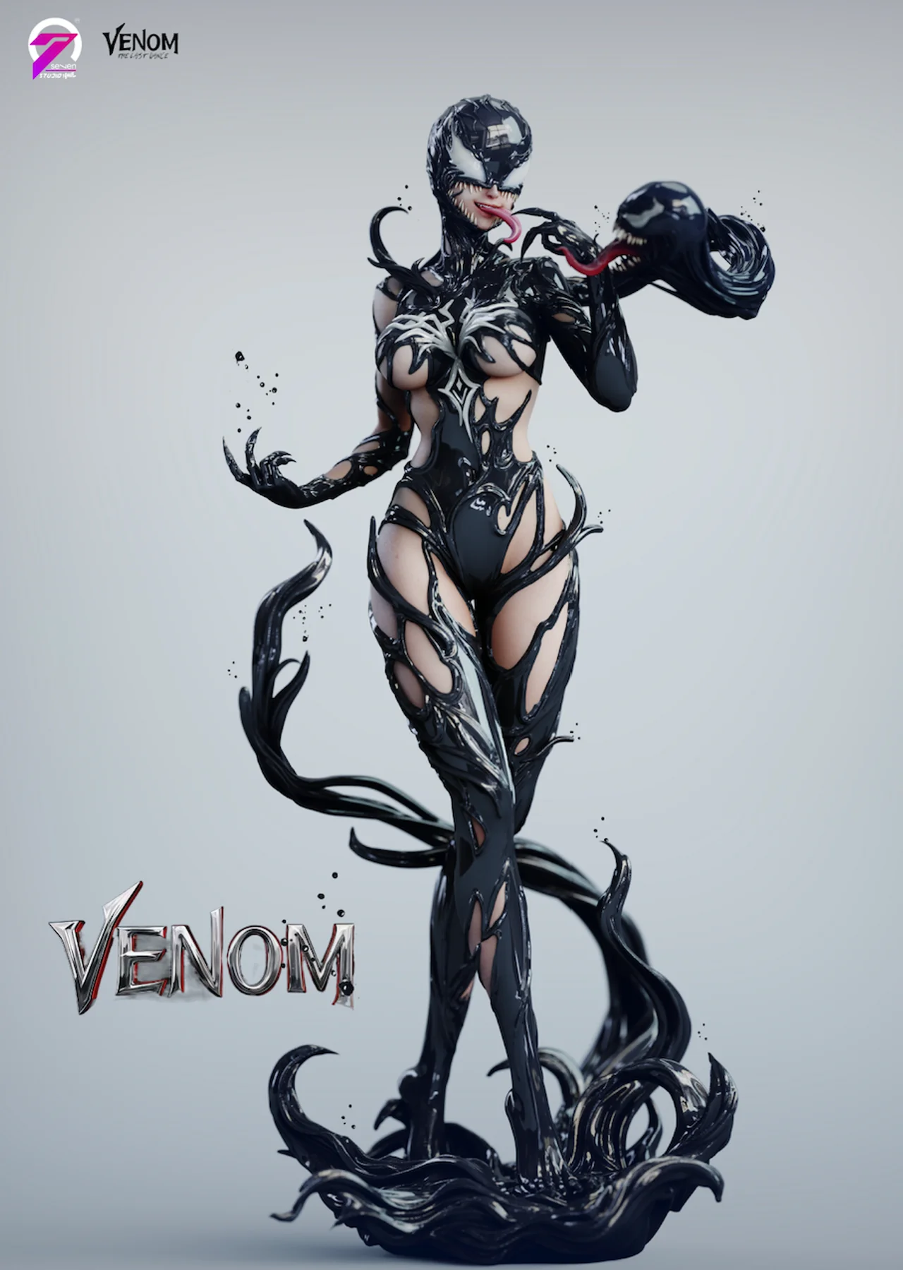Marvel – She-Venom | 1:4 Resin Statue | von Seven Studio - Image 3