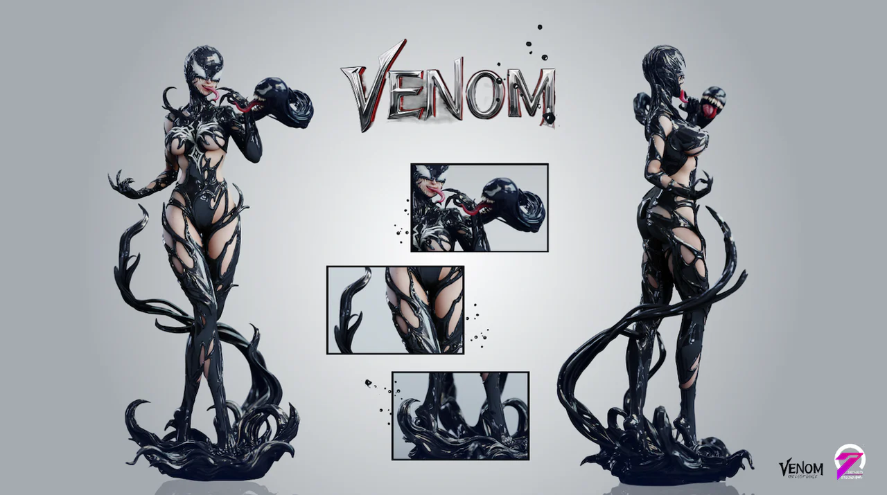 Marvel – She-Venom | 1:4 Resin Statue | von Seven Studio - Image 4