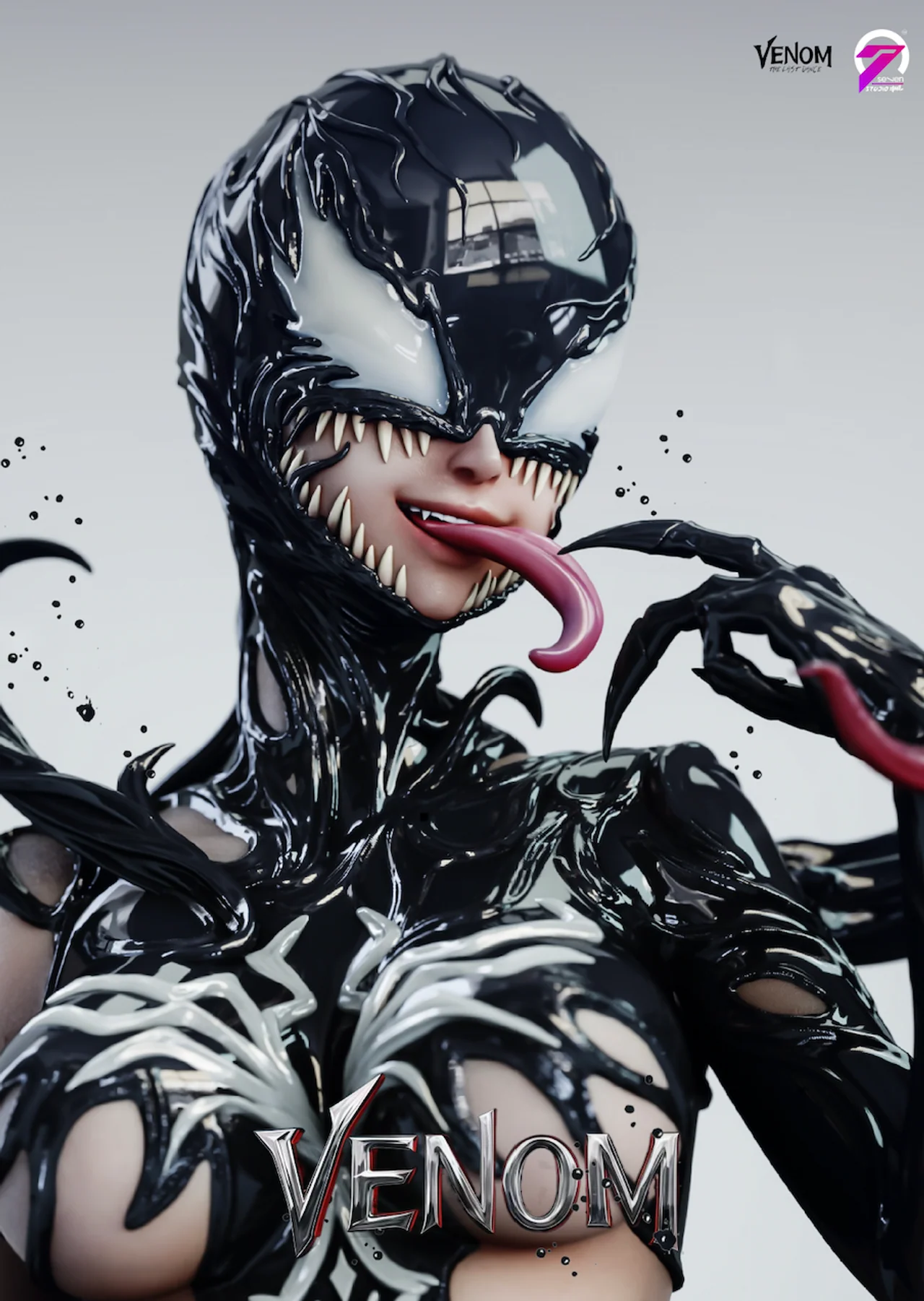 Marvel – She-Venom | 1:4 Resin Statue | von Seven Studio - Image 9