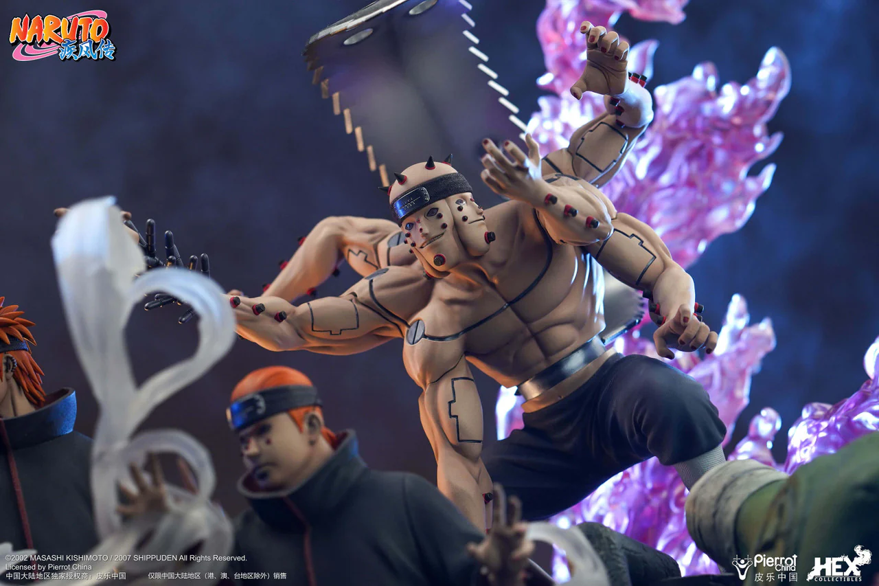 Naruto - Six Paths of Pain | 1:8 Resin Staue | by HEX Collectibles - Image 8