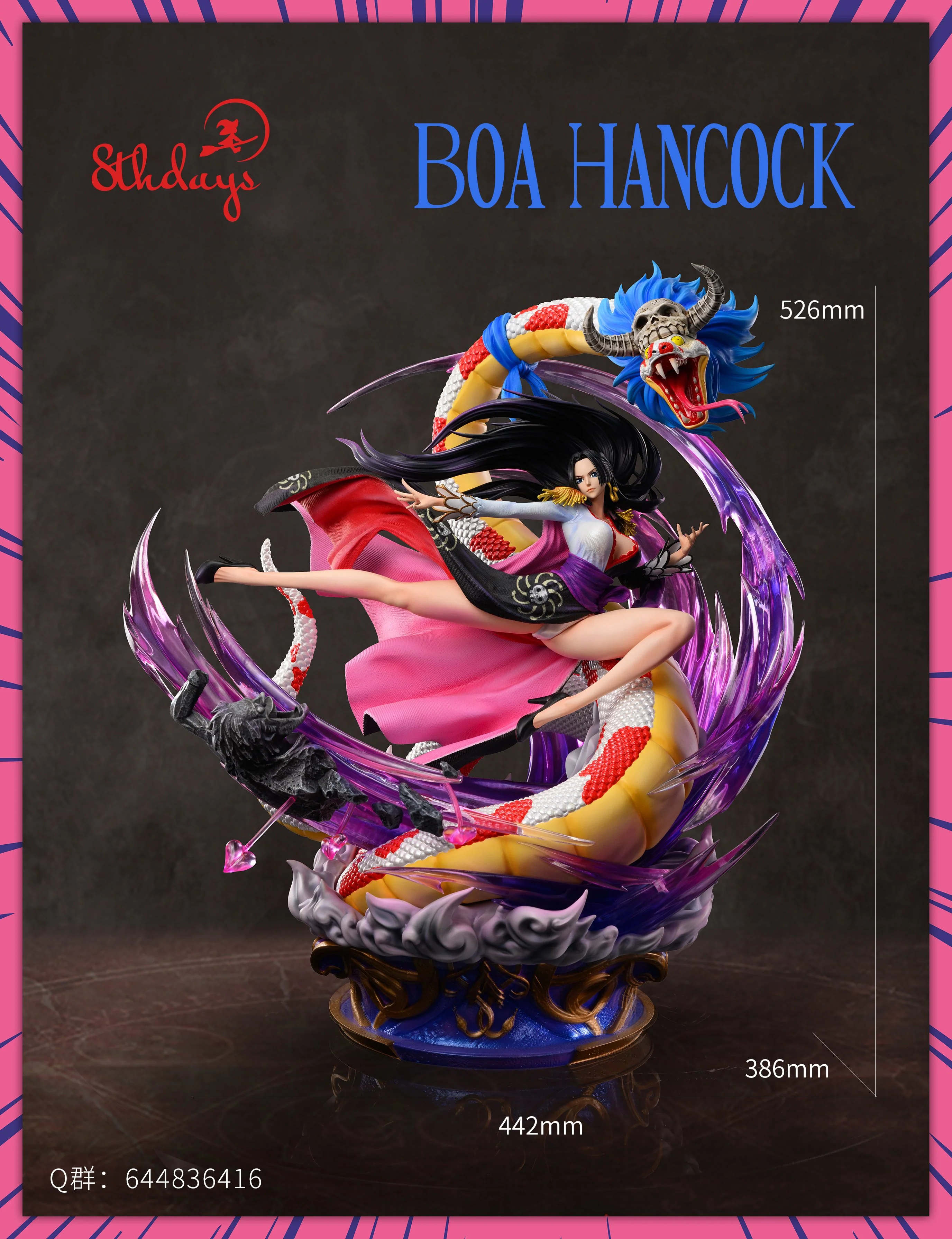 One Piece - Boa Hancock | 1:4 Resin Statue | von 8thdays Studio - Image 6
