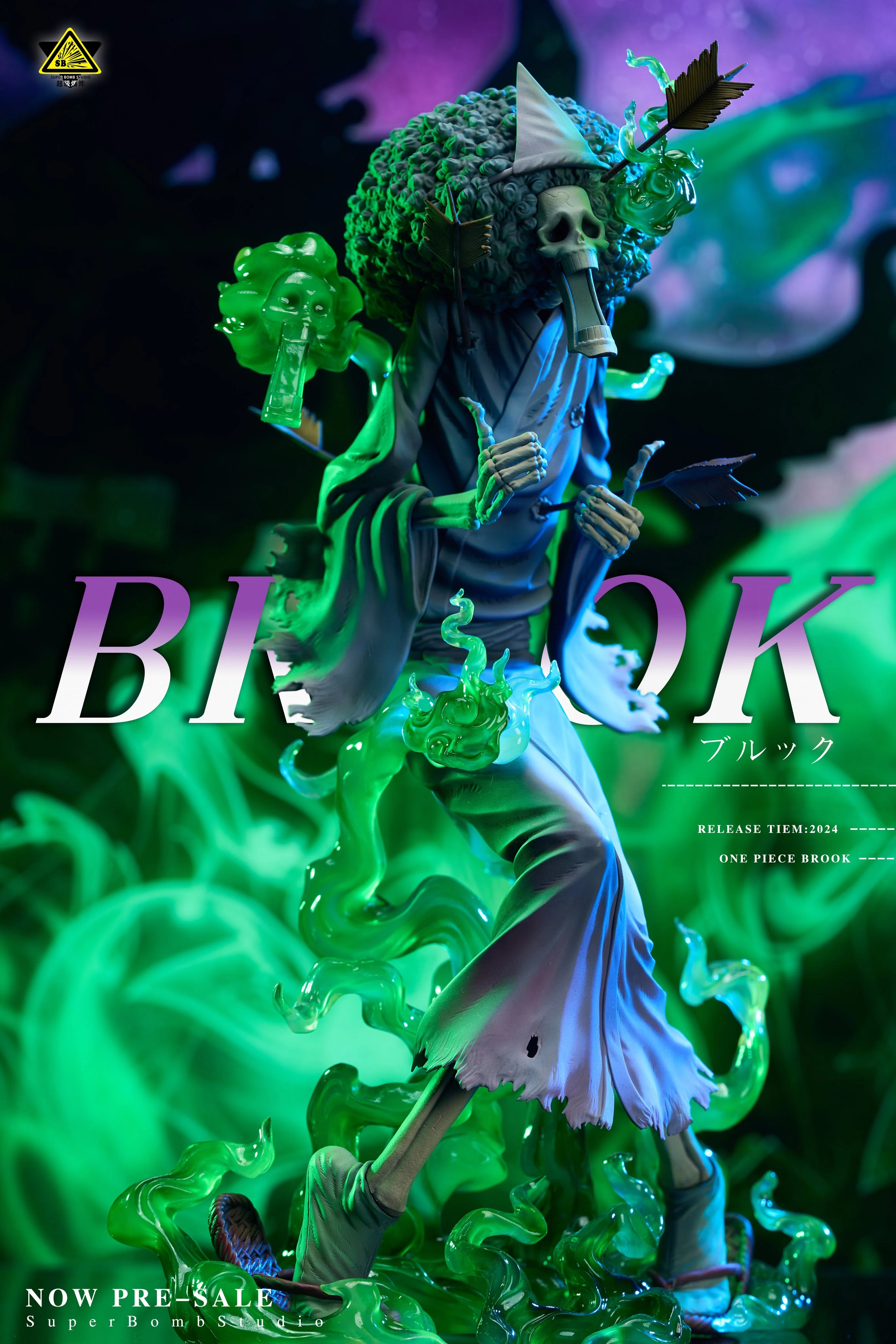 One Piece - Brook | 1:6 Resin Statue | von Super Bomb Studio - Image 10