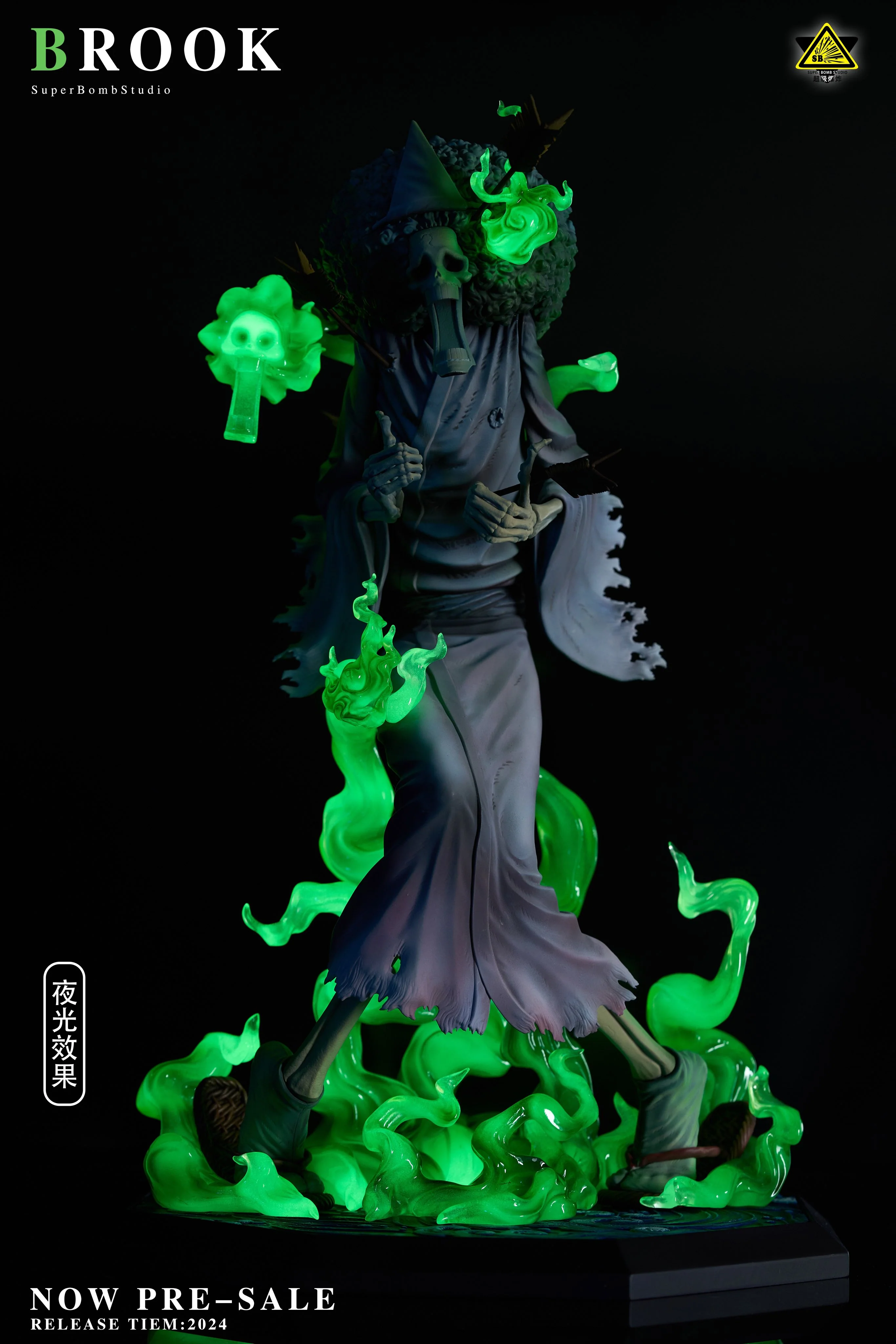 One Piece - Brook | 1:6 Resin Statue | von Super Bomb Studio - Image 3