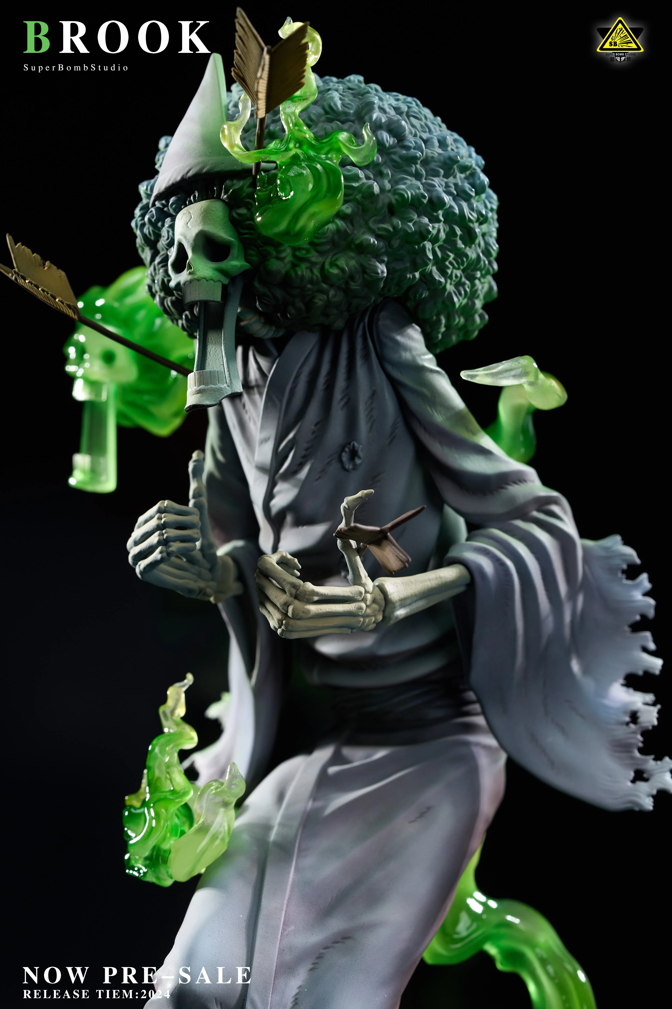 One Piece - Brook | 1:6 Resin Statue | von Super Bomb Studio - Image 4