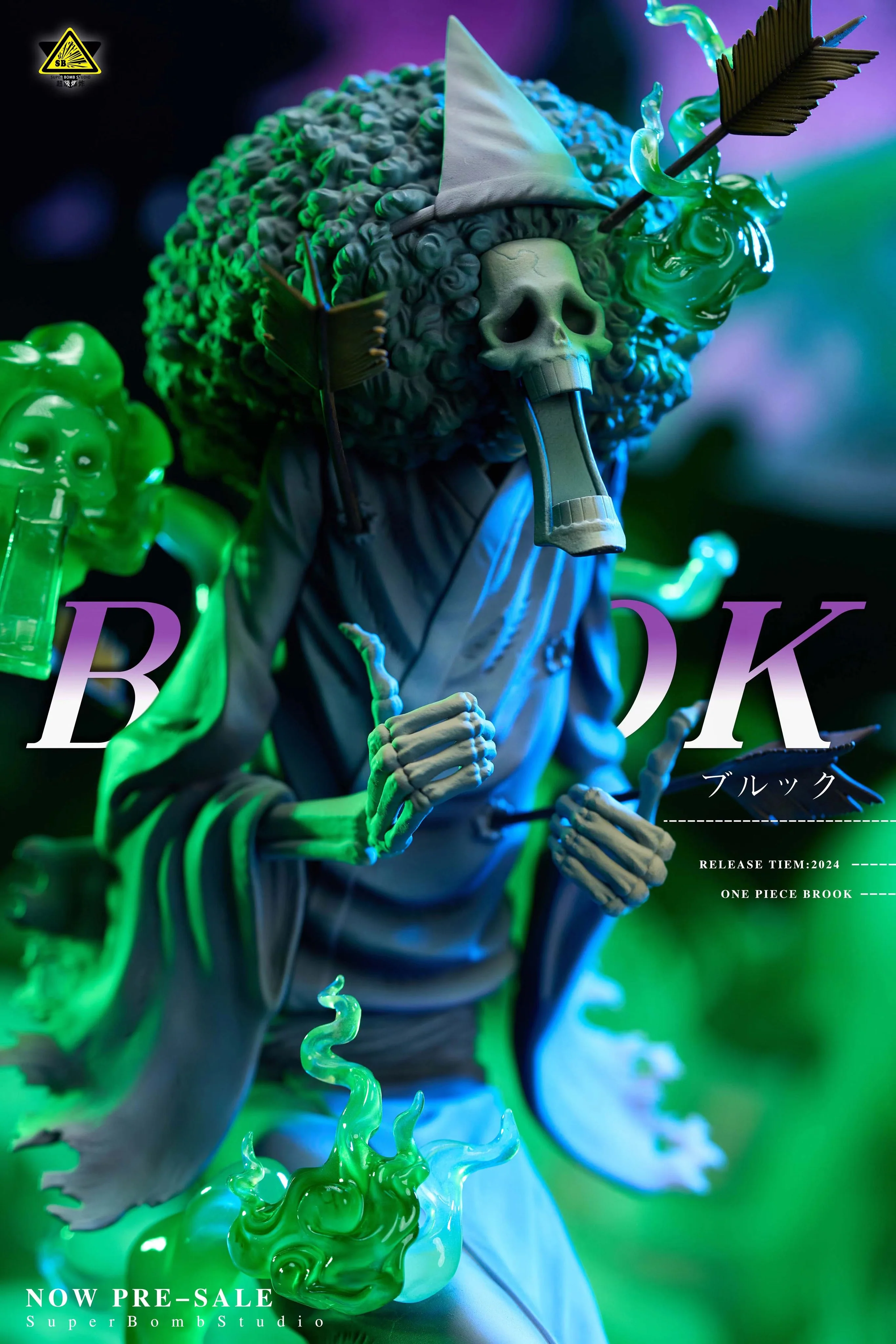 One Piece - Brook | 1:6 Resin Statue | von Super Bomb Studio - Image 5