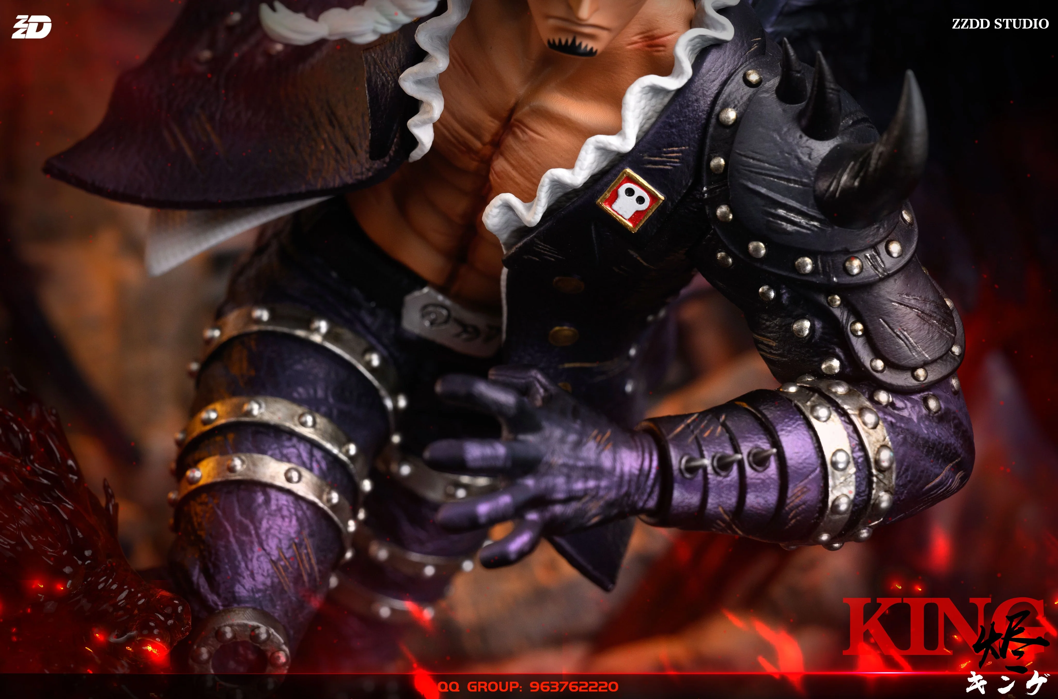 One Piece - King | 1:4 Resin Statue | von ZZDD Studio - Image 6