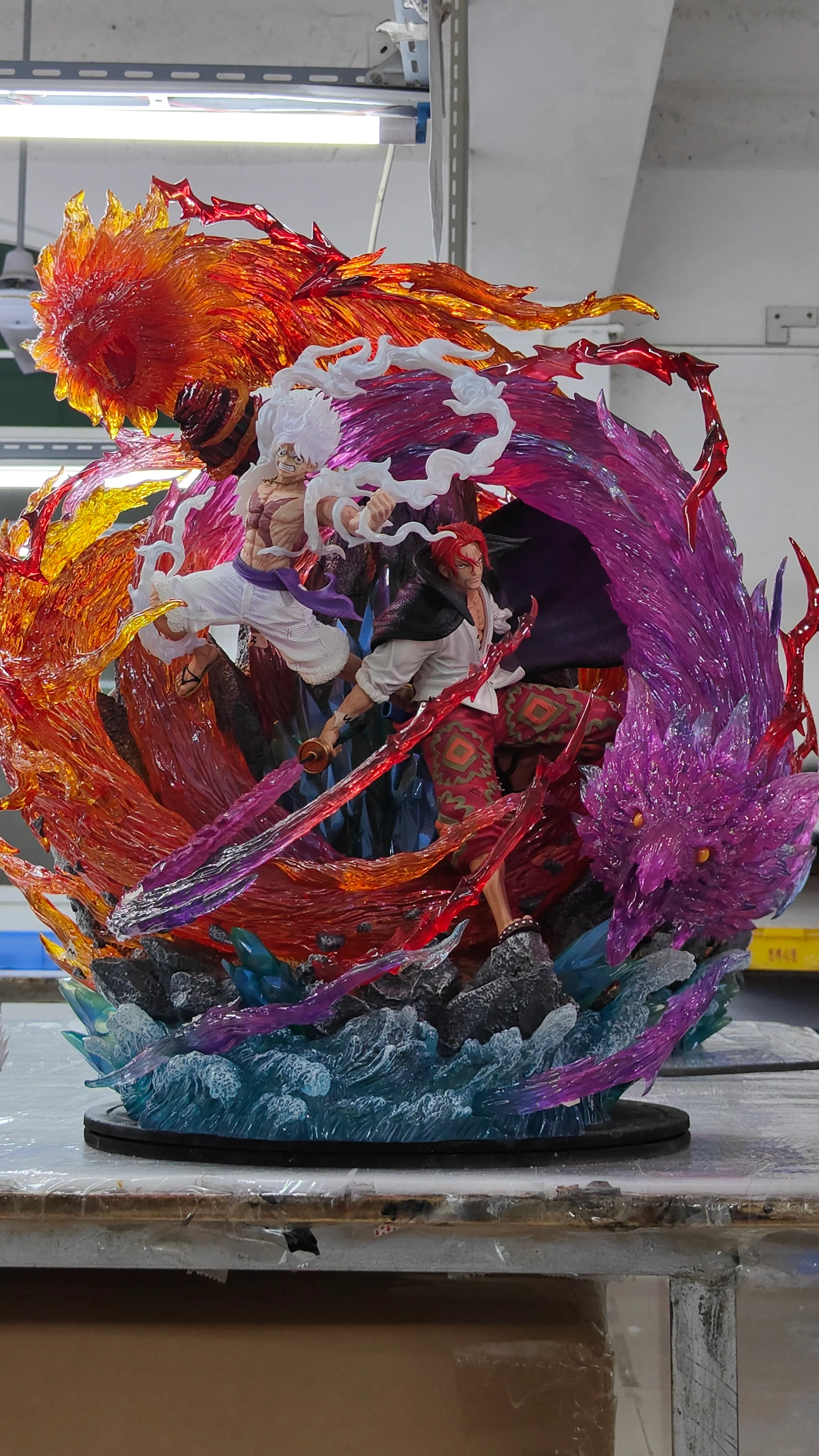 One Piece - Monkey D. Luffy & Shanks | 1:8 Resin Statue | von Monkey D. Studio - Image 12