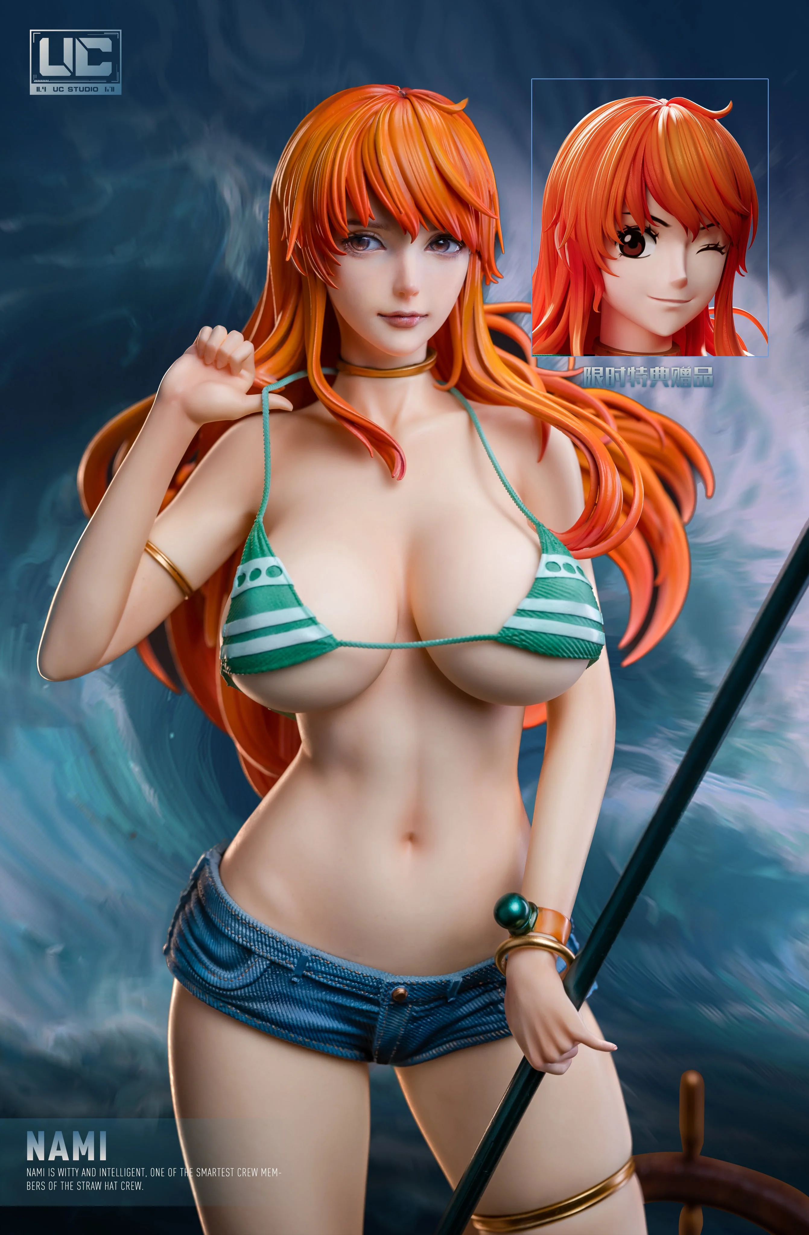 One Piece - Nami | 1:4 Resin Statue | von UC Studio - Image 5