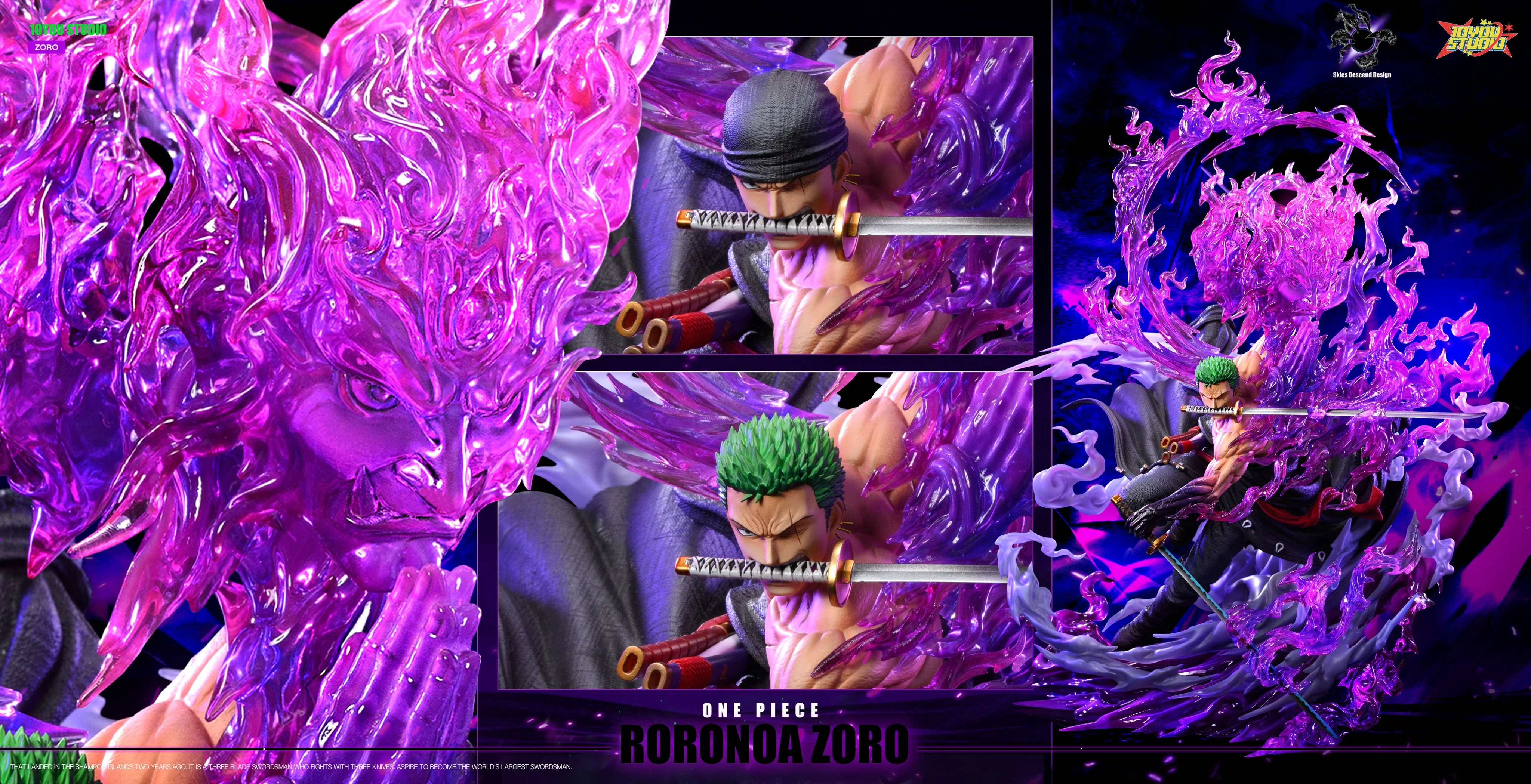 One Piece - Roronoa Zoro | 1:6 Resin Statue | von Skies Descend & 10YOU Studios - Image 10