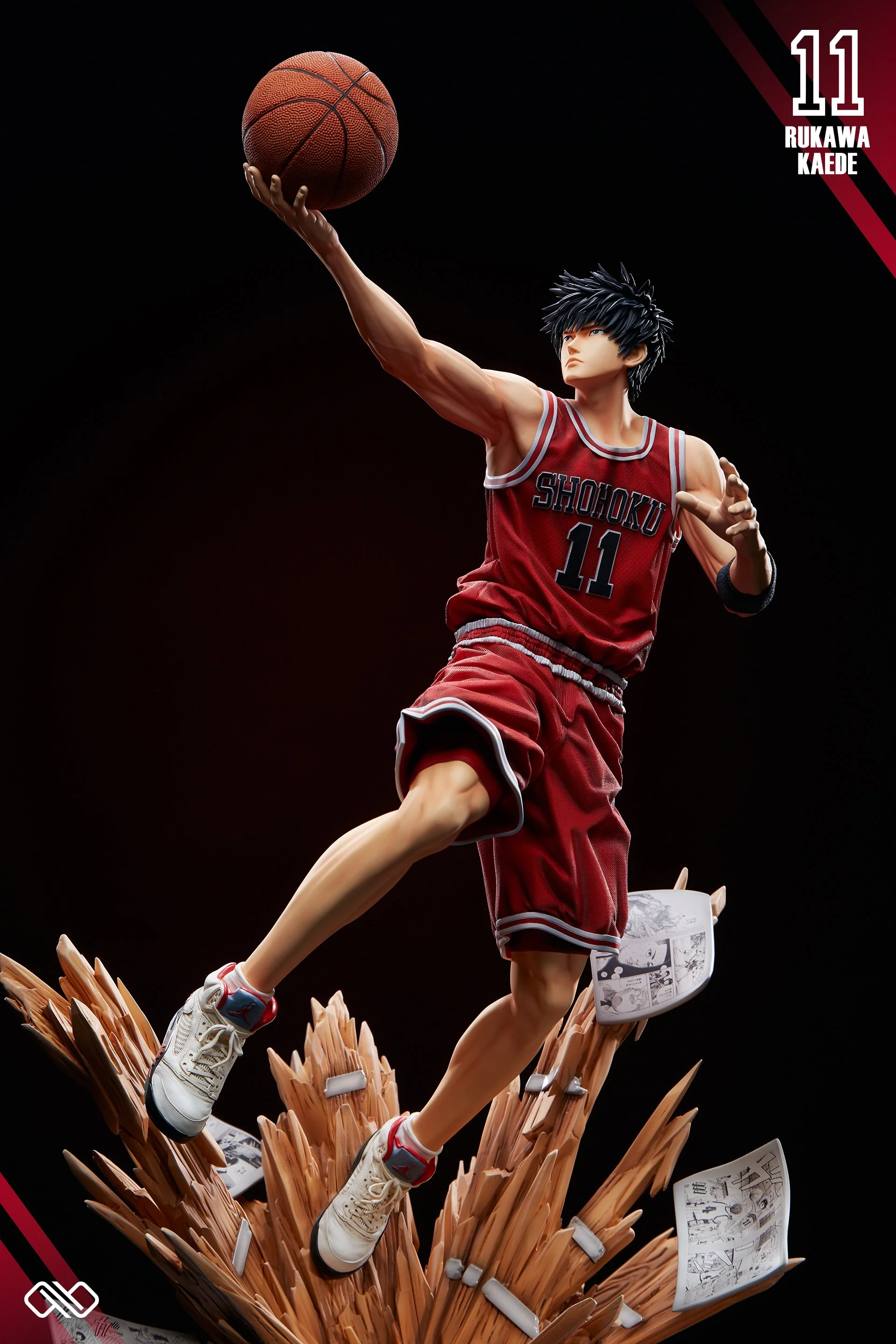 Slam Dunk - Rukawa Kaede | 1:4 Resin Statue | von Infinite Studio - Image 8