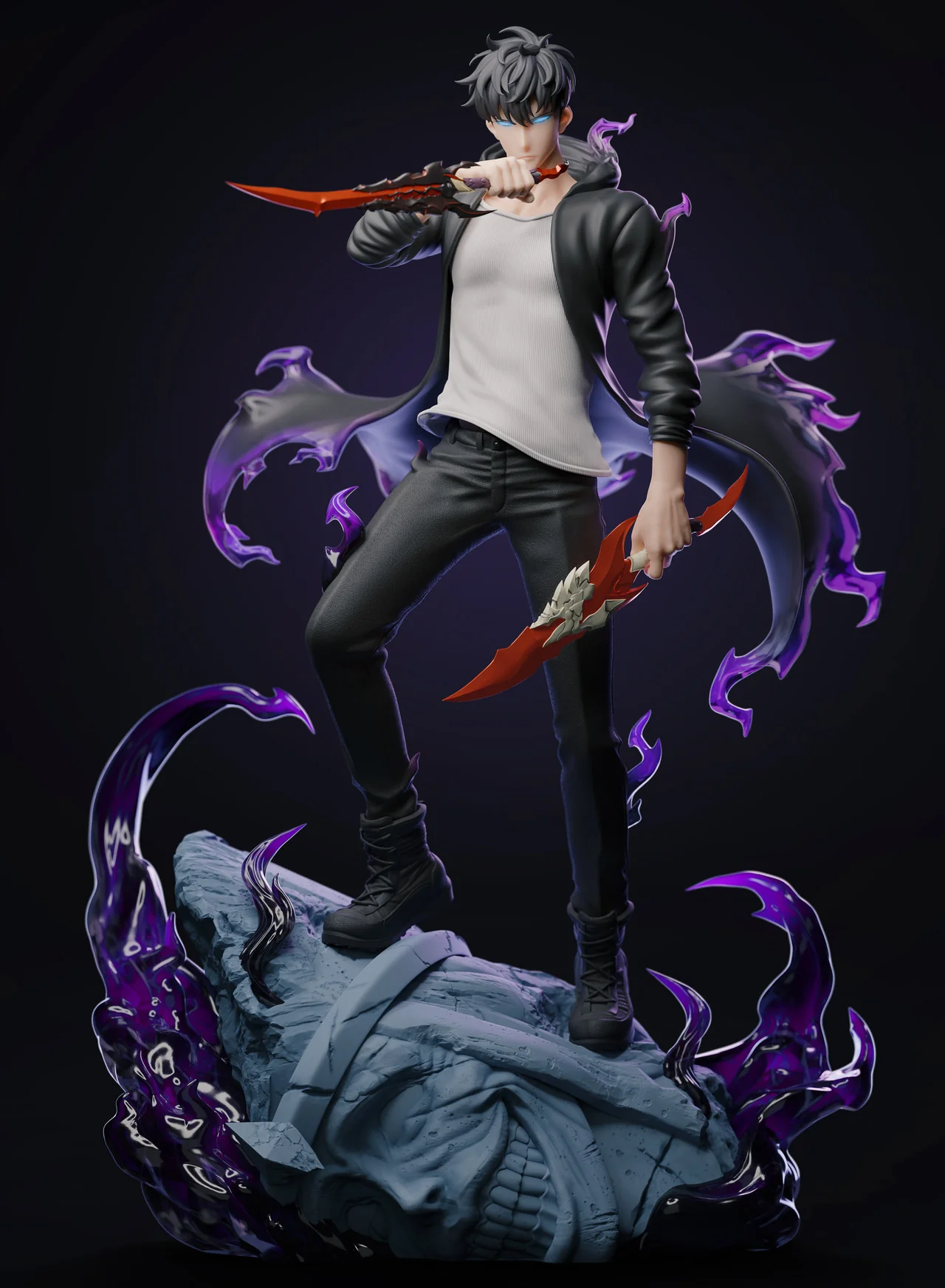 Solo Leveling - Sung Jinwoo | 1:4 Resin Statue | von Player 1 Studio - Image 7