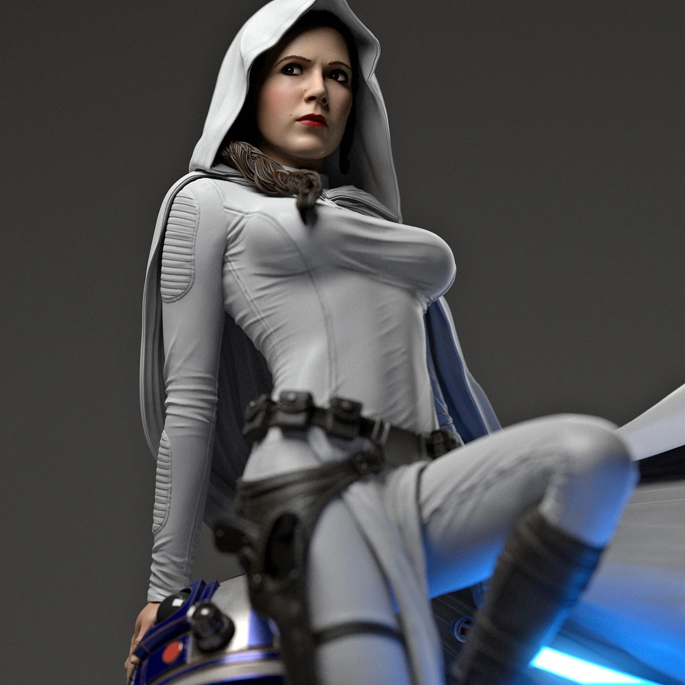 Star Wars - Princess Leia | 1:4 Resin Statue | von xionart - Image 3