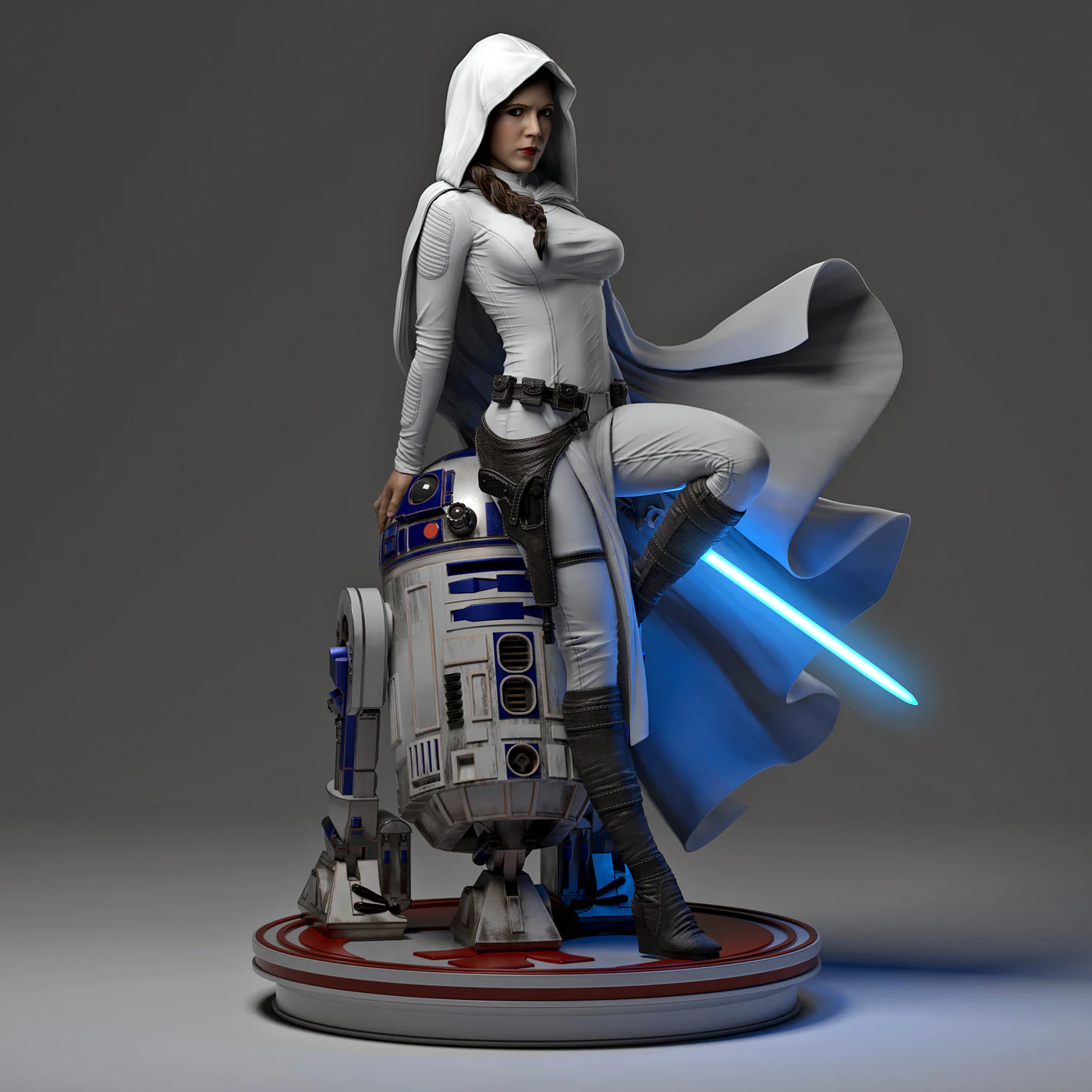 Star Wars - Princess Leia | 1:4 Resin Statue | von xionart - Image 8