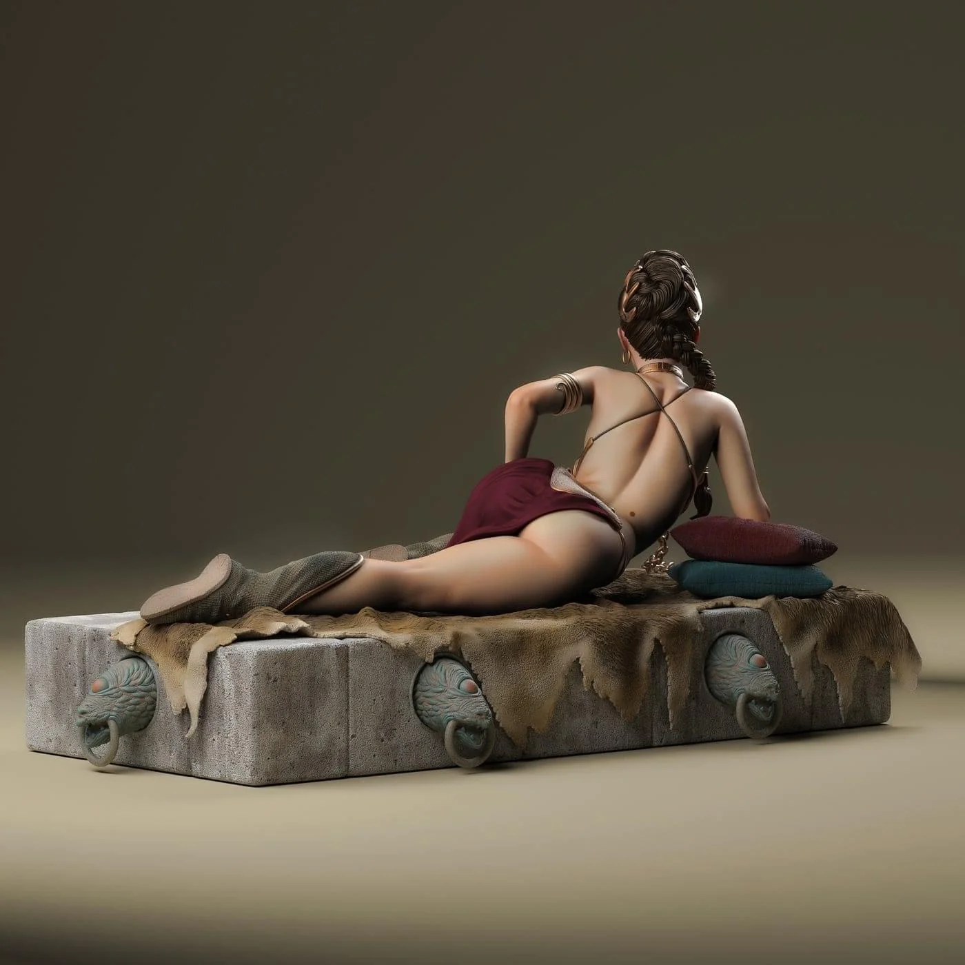 Star Wars – Slave Leia | 1:4 Resin Statue | von xionart - Image 6
