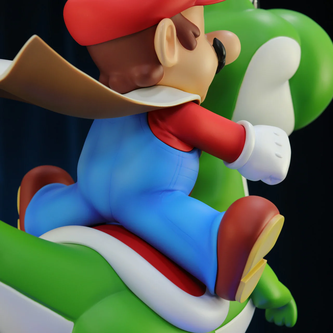 Super Mario - Mario | 1:4 Resin Statue | von Kintsukuroi Creations Studio - Image 13