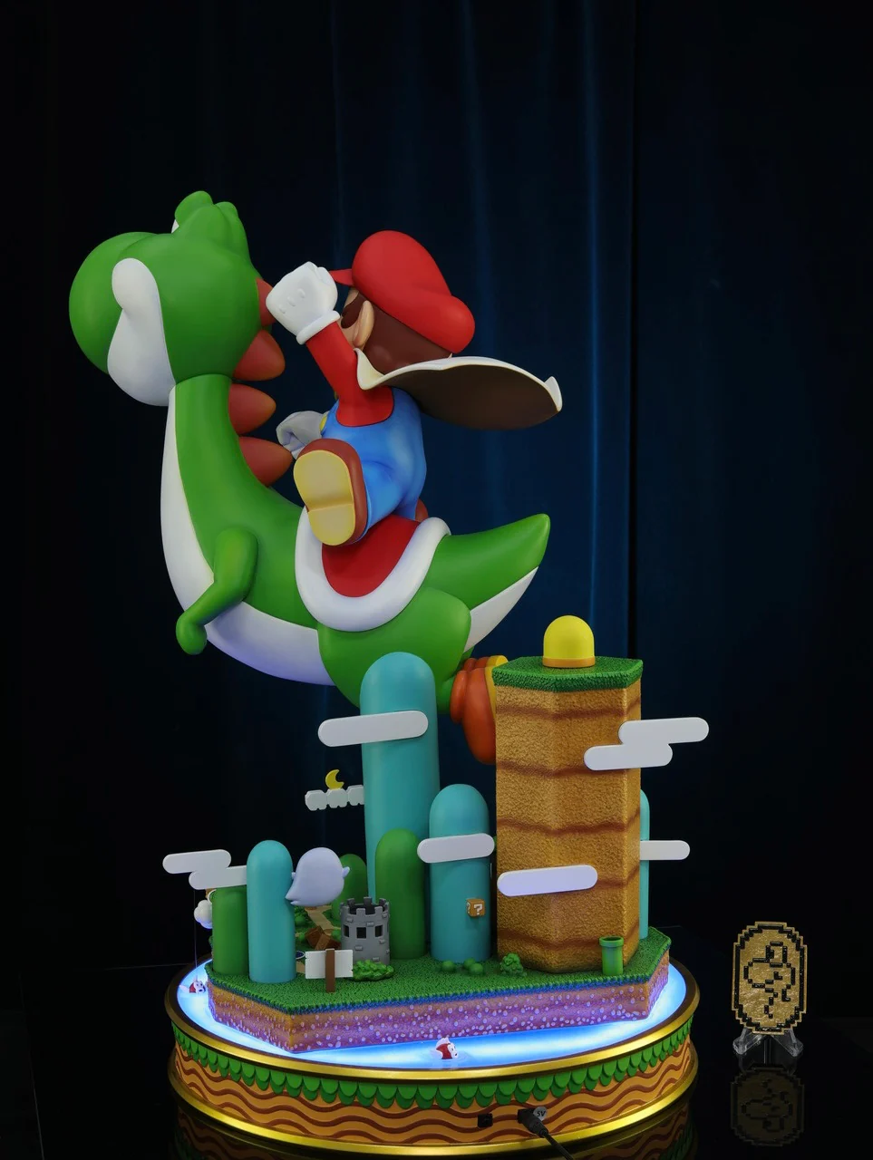Super Mario - Mario | 1:4 Resin Statue | von Kintsukuroi Creations Studio - Image 3