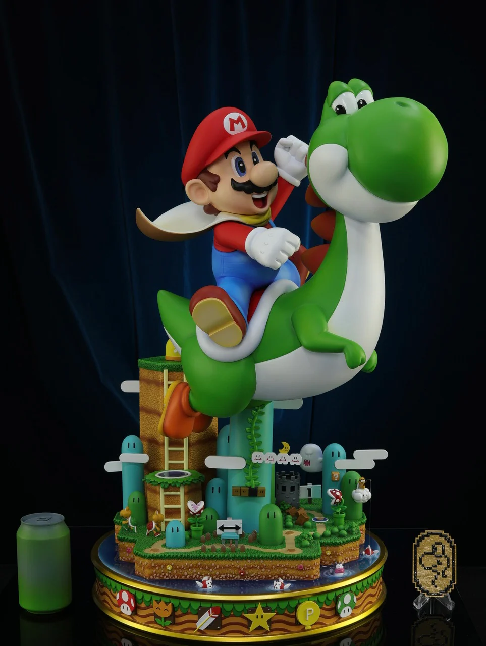 Super Mario - Mario | 1:4 Resin Statue | von Kintsukuroi Creations Studio - Image 5