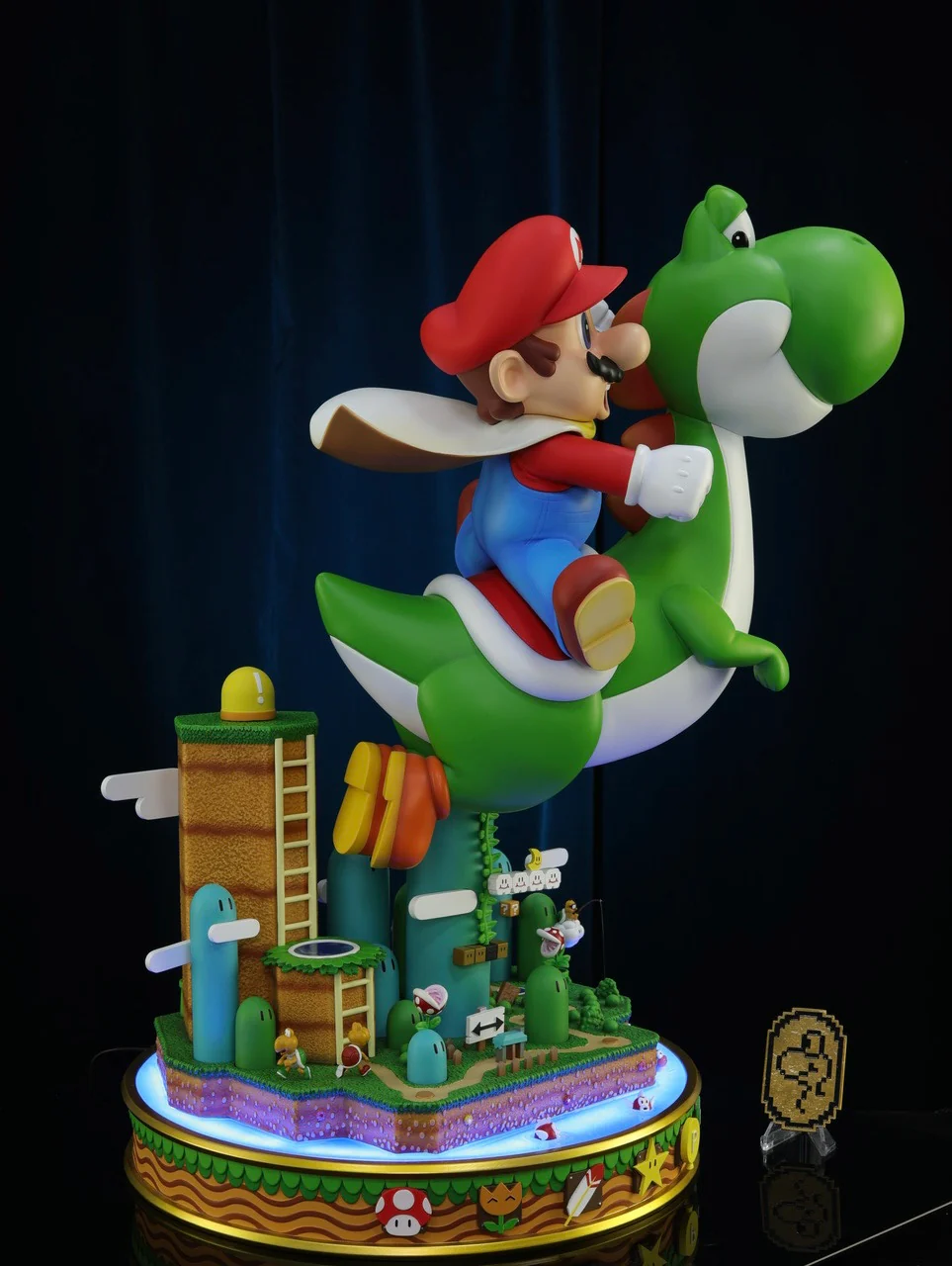 Super Mario - Mario | 1:4 Resin Statue | von Kintsukuroi Creations Studio - Image 7