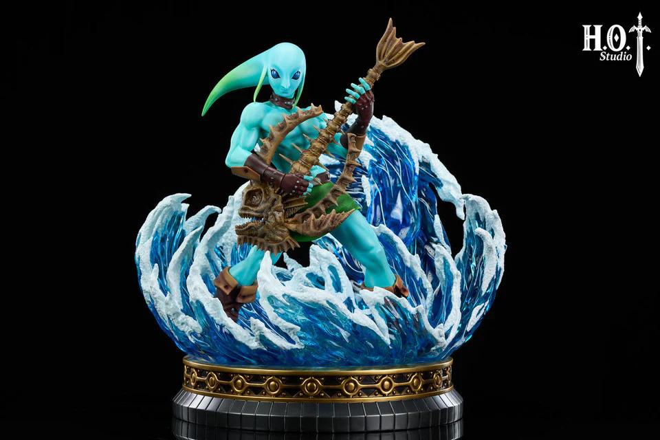 The Legend of Zelda - Zora Link | 1:4 Resin Statue | by HOT Studio - Image 12