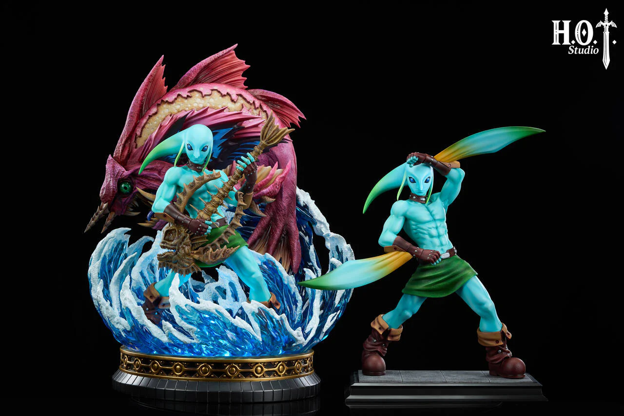 The Legend of Zelda - Zora Link | 1:4 Resin Statue | by HOT Studio - Image 9